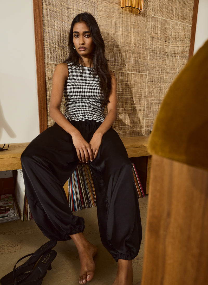 Brook Satin Balloon Trousers