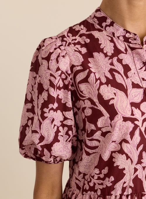 Mariella Organic Printed Midi Dress