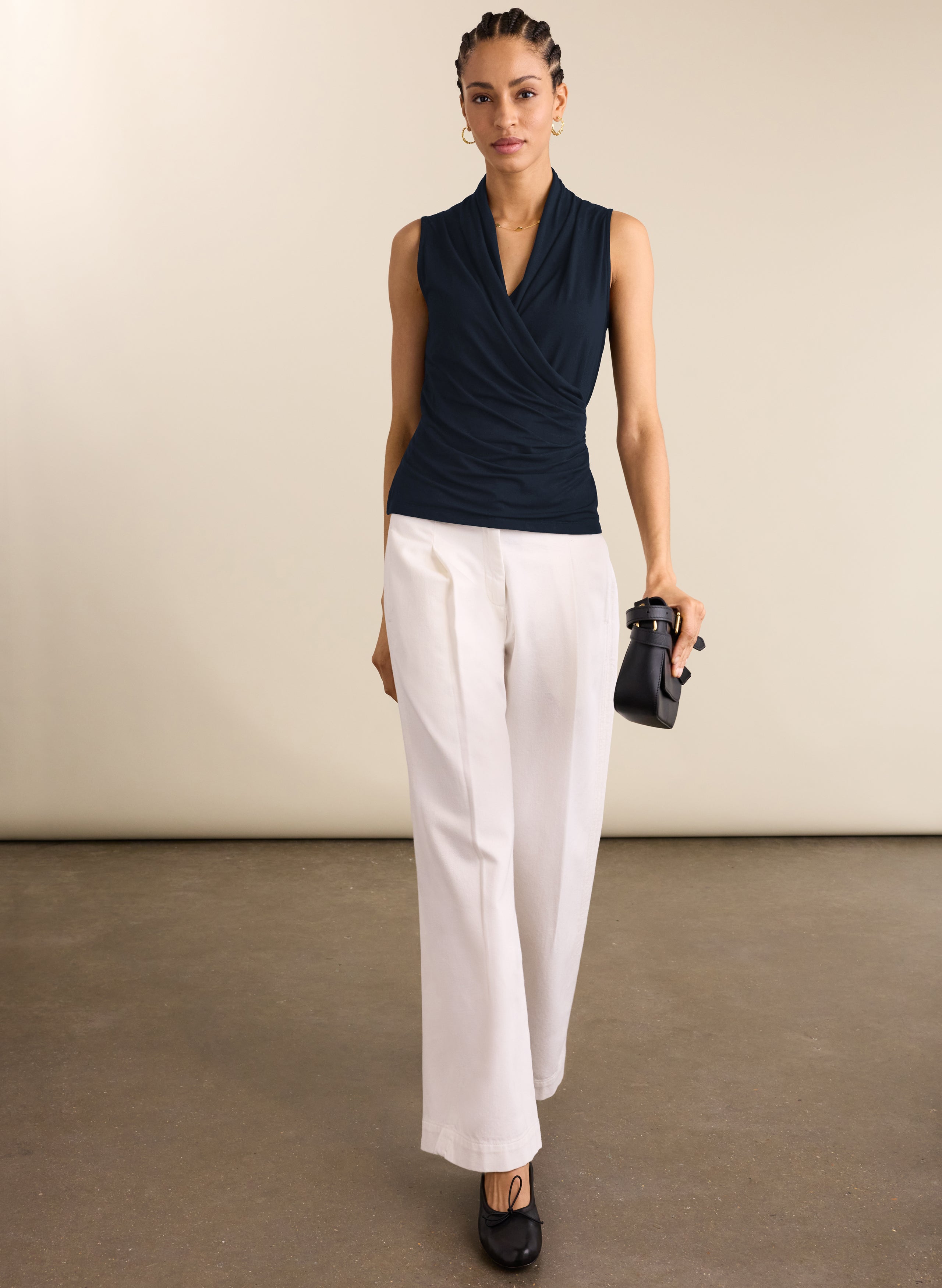 Clare Wrap Top
