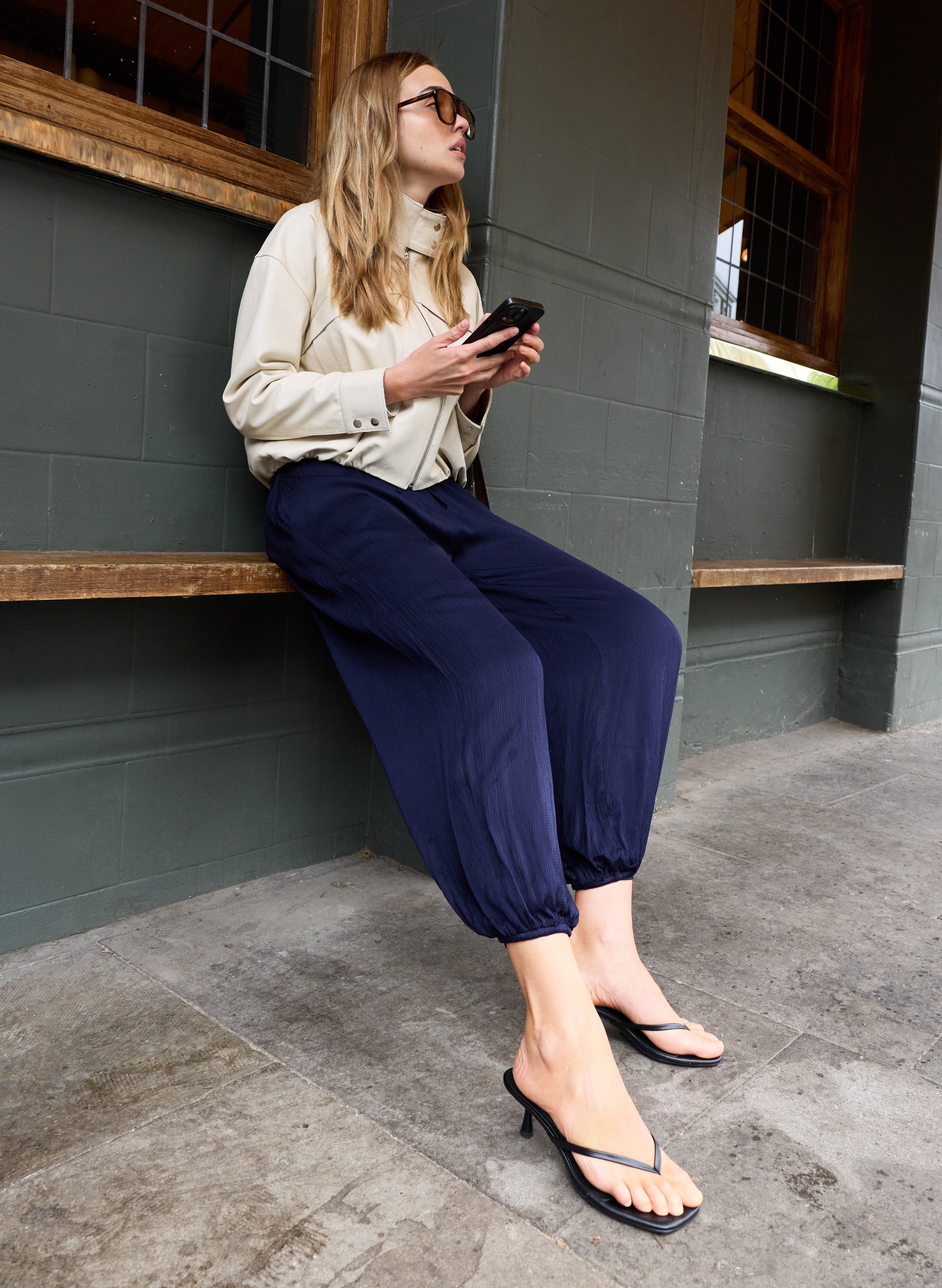 Brook Satin Balloon Trousers