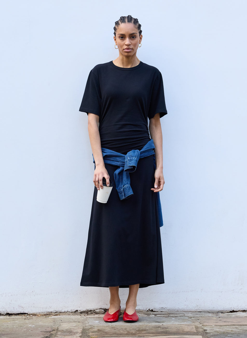 Jinny Ruched Waist Dress