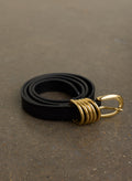 Elise Leather Belt - Gold