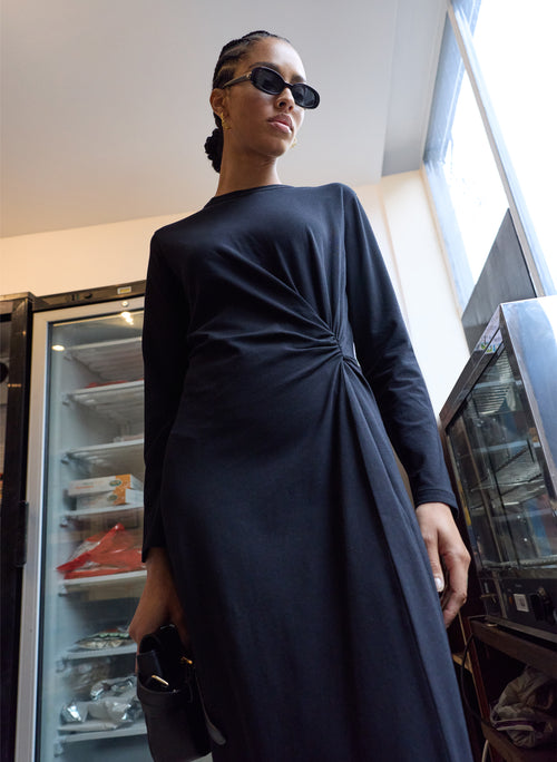 Ana Twist Front Dress