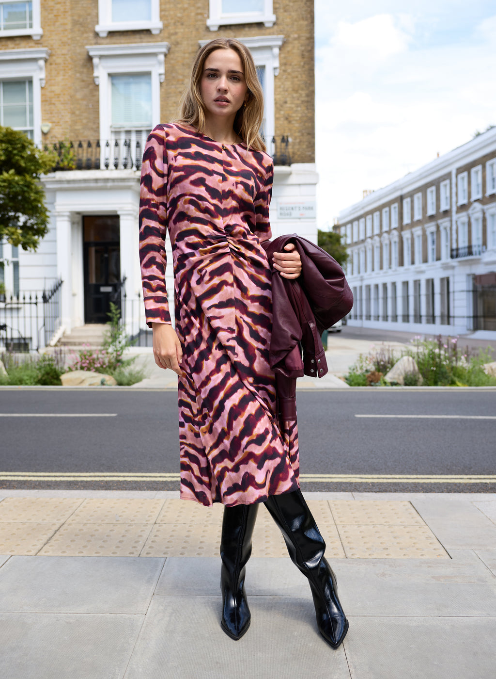 Nivi Fit & Flare Dress