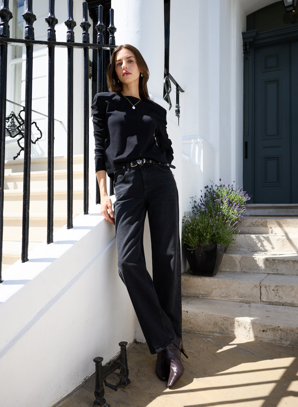 Alexa Strong Shoulder Top