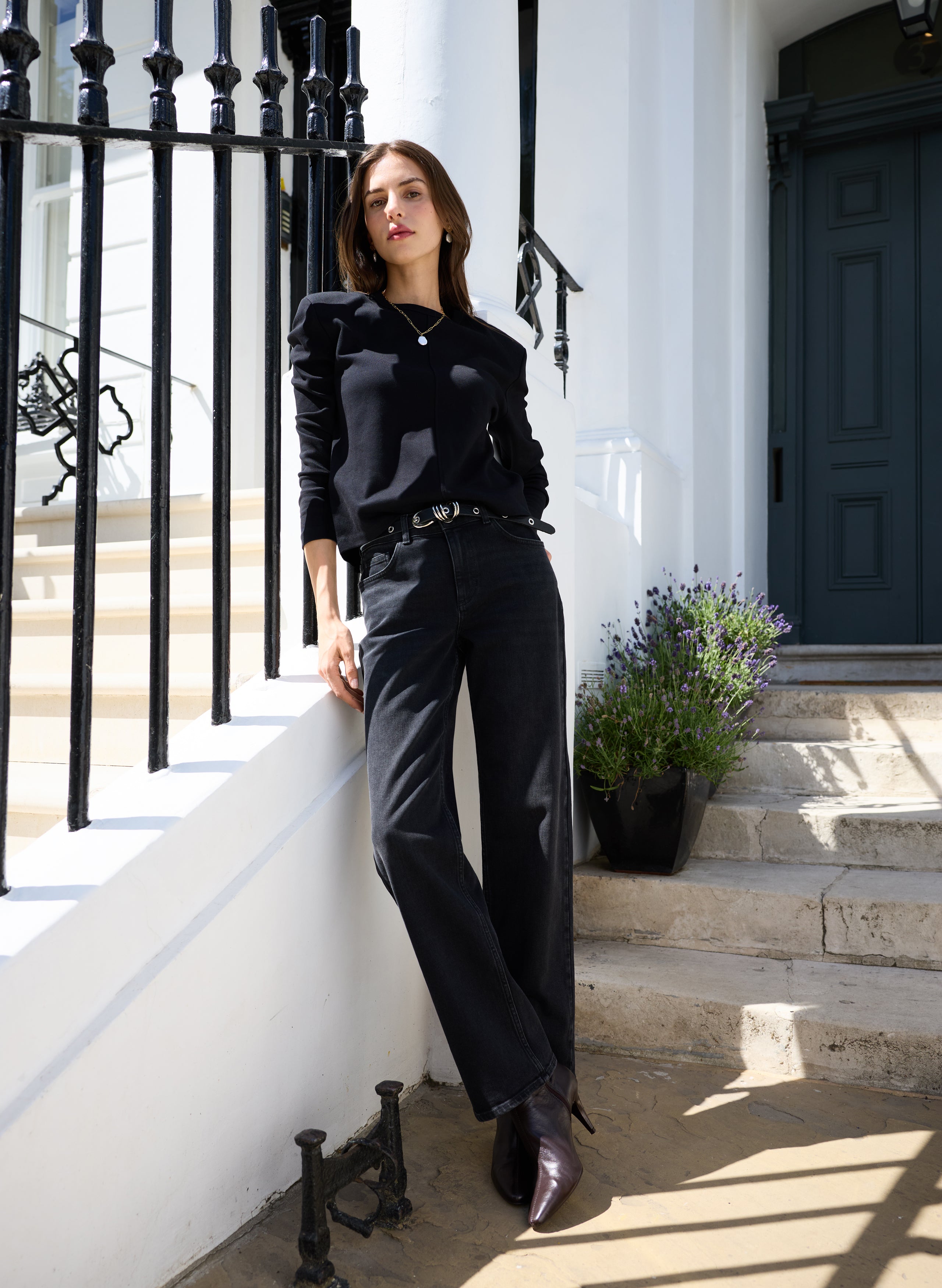 Alexa Strong Shoulder Top