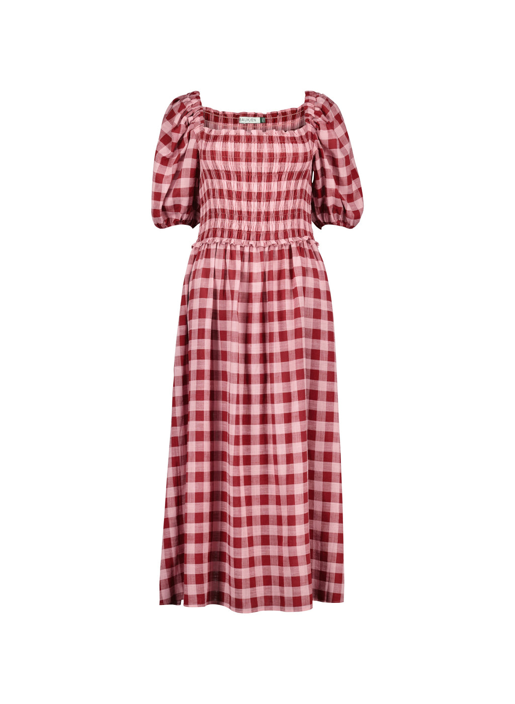 Davina Gingham Midi Dress