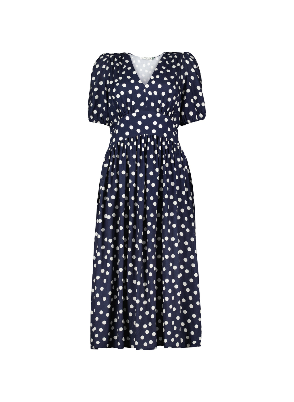 Lina Printed Midi Dress