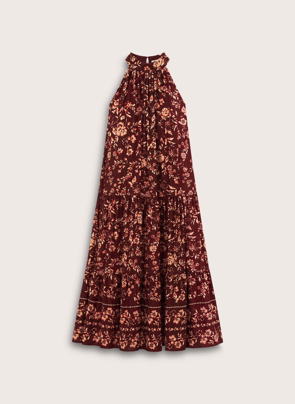 Anouk Printed Sleeveless Maxi Dress
