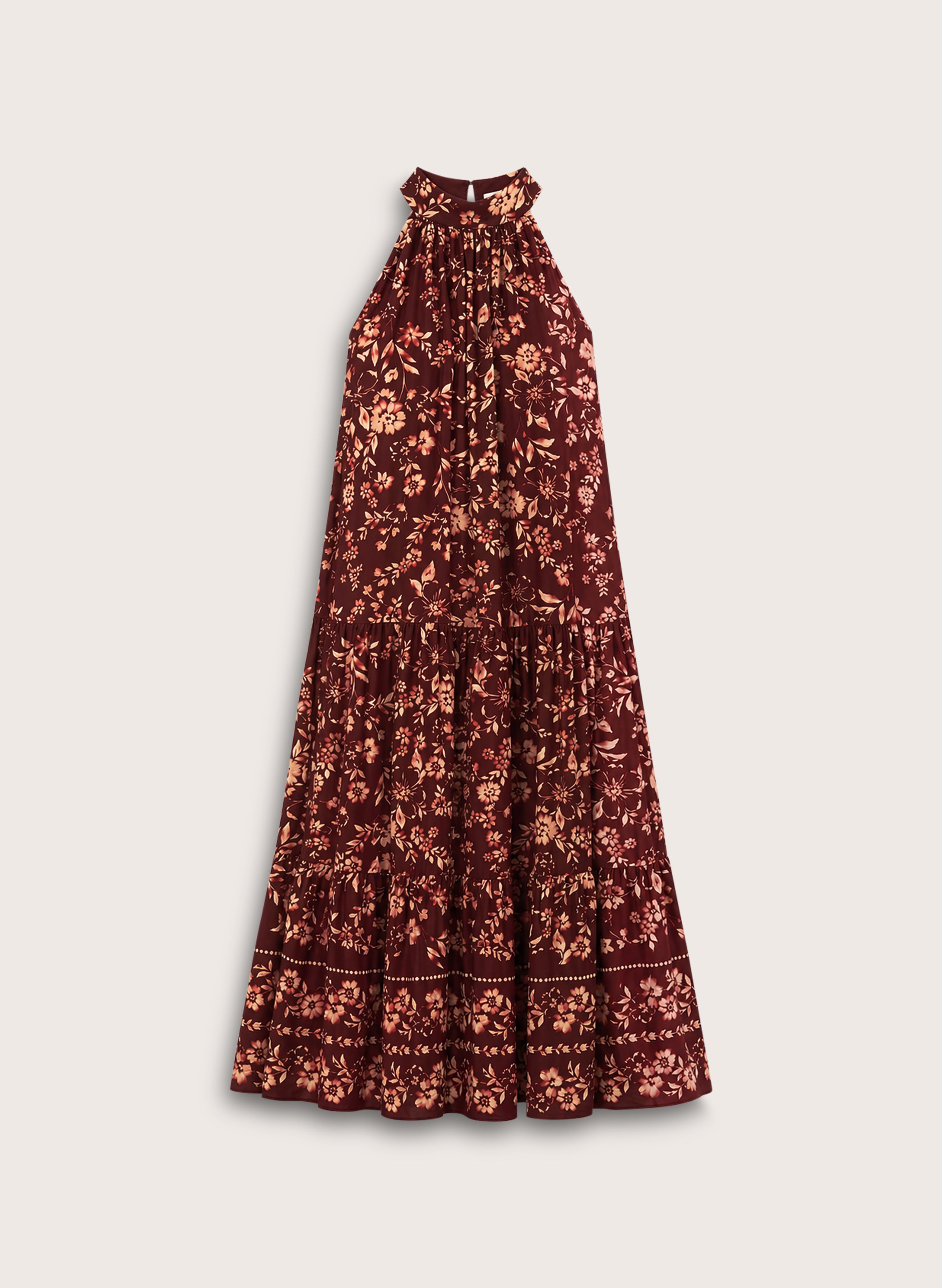 Anouk Printed Sleeveless Maxi Dress
