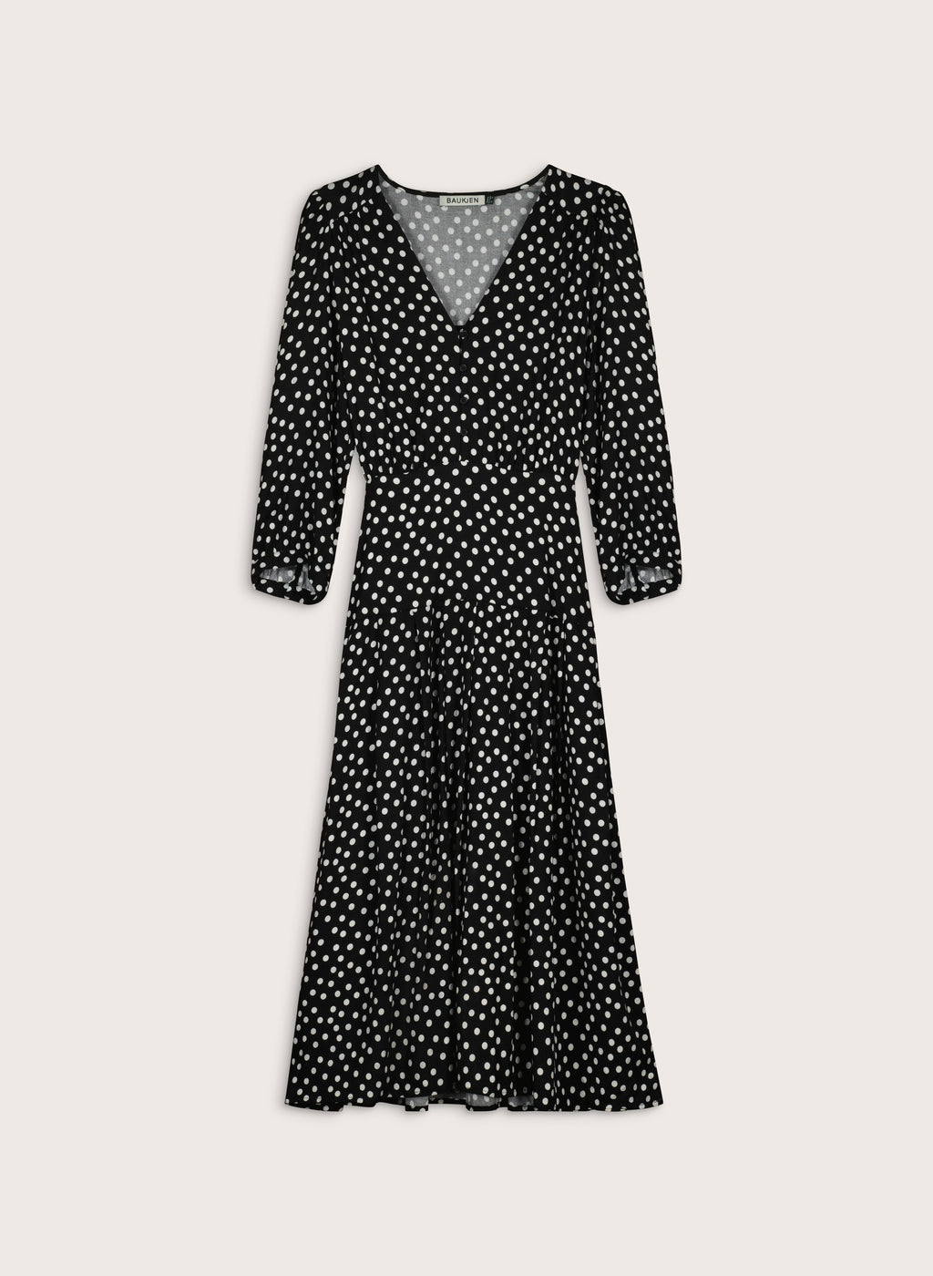 Mary Printed Midi Dress