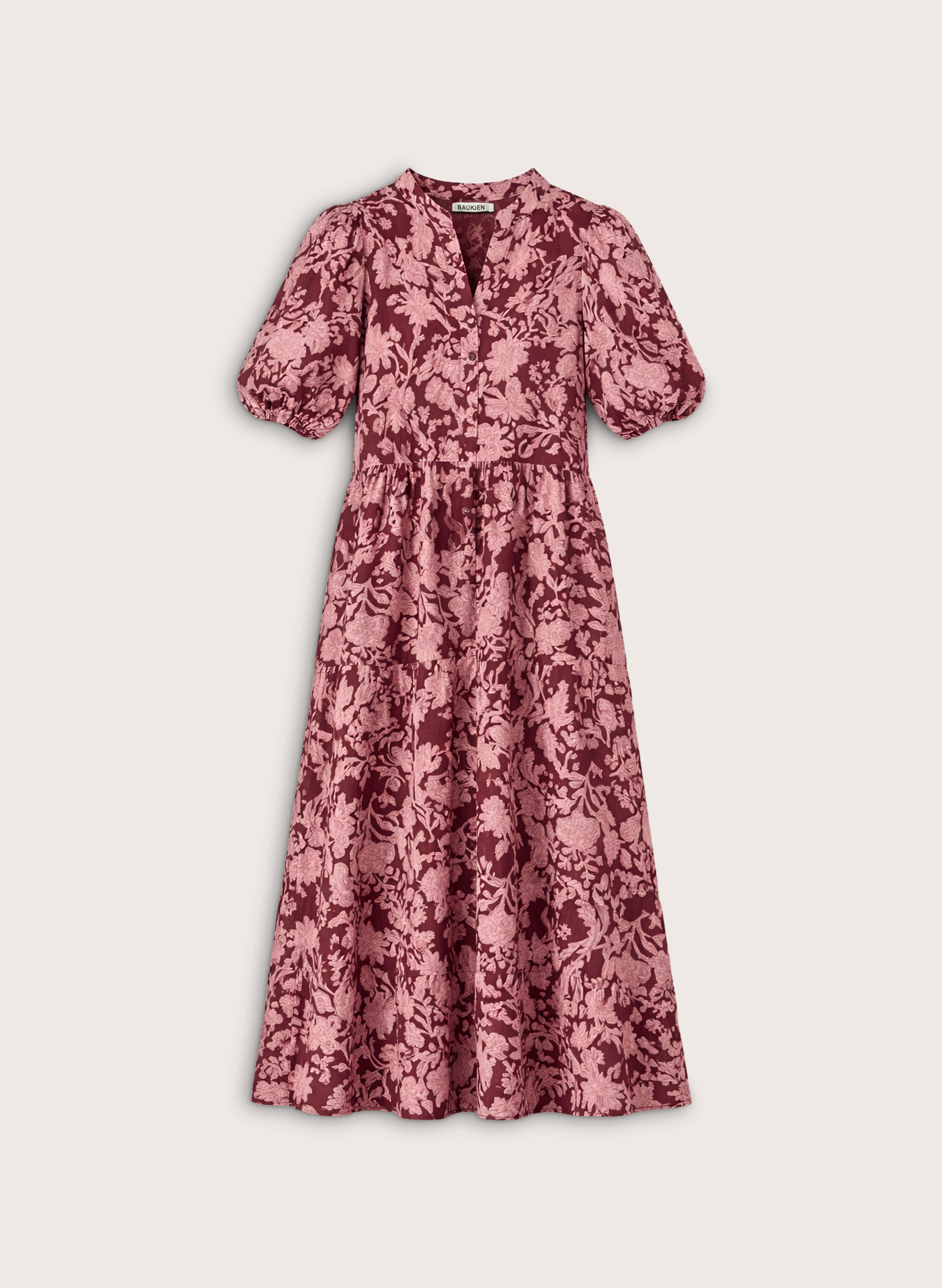 Mariella Organic Printed Midi Dress