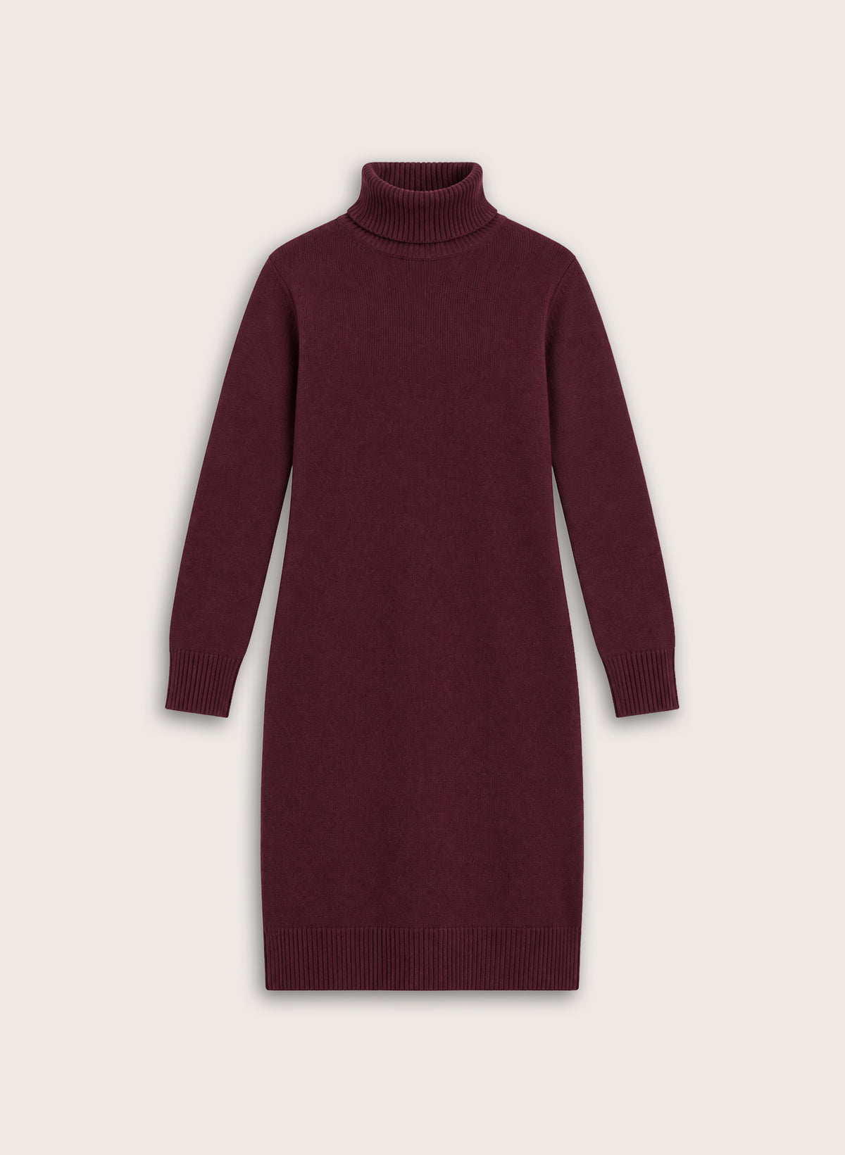 Katy Turtleneck Knit Dress