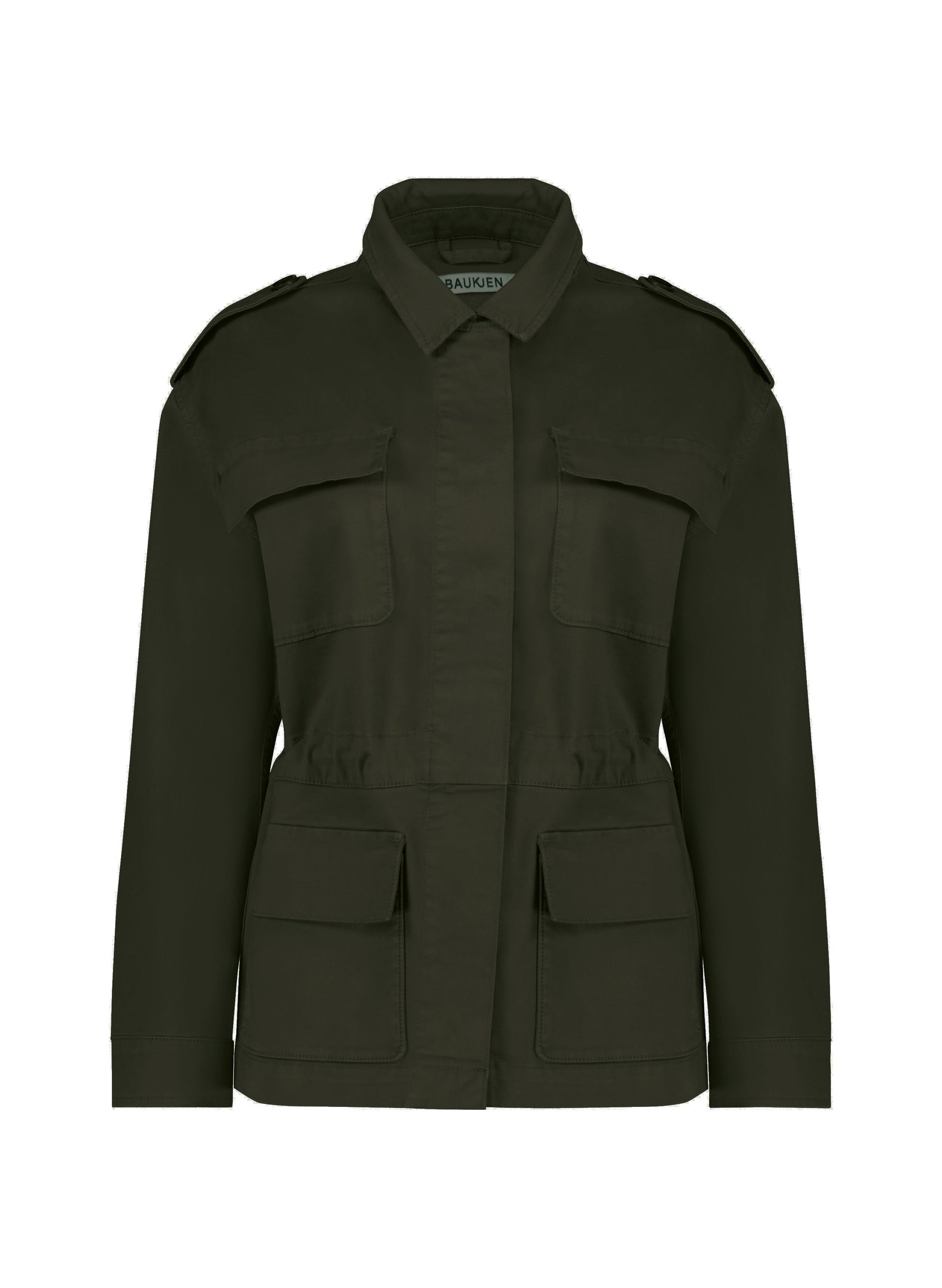 Khaki Jacket Green Cargo Jacket Womens Cotton Cargo Jacket Khaki