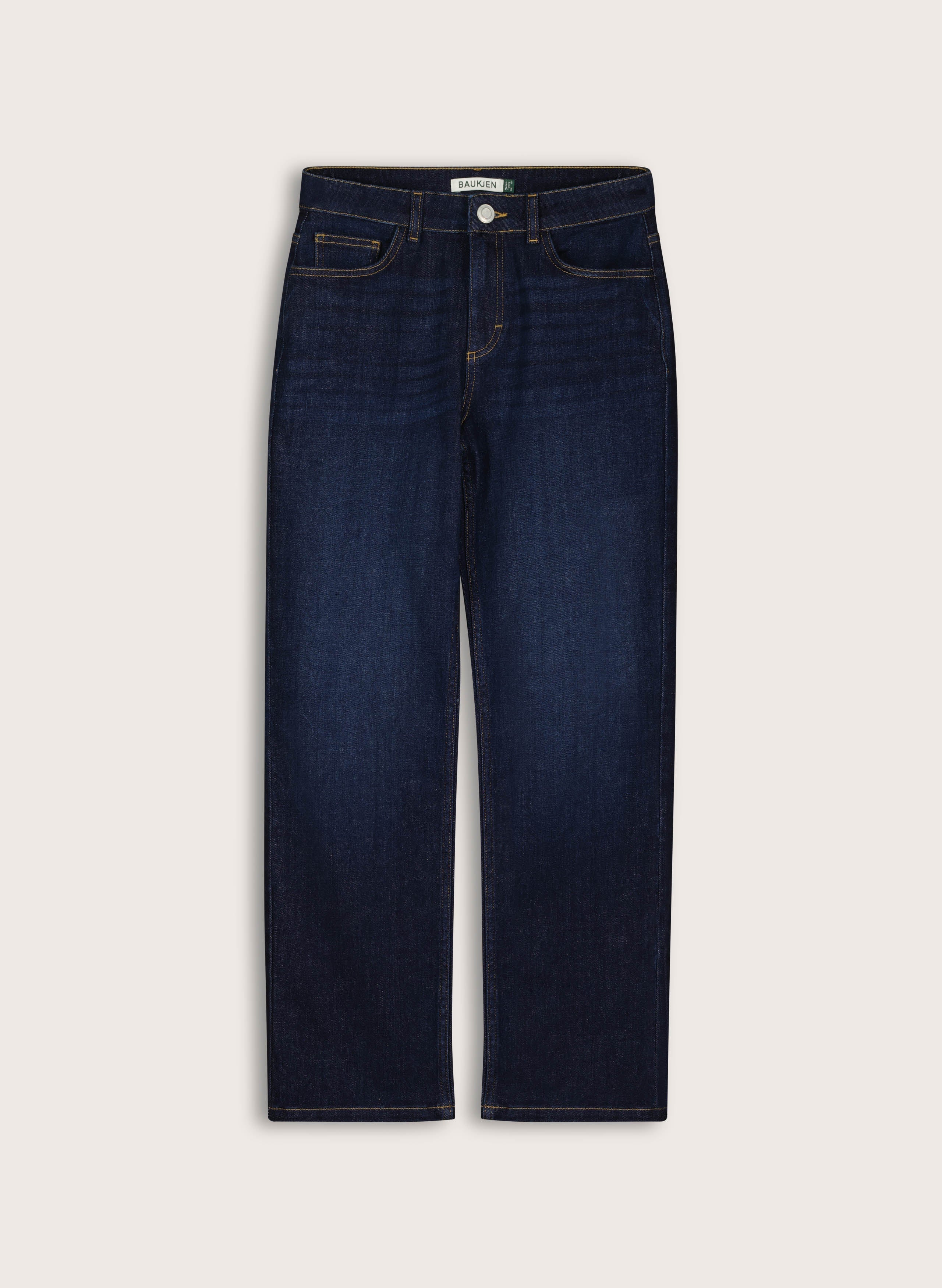 Petite Zenna Organic Cotton Stretch Straight Leg Jeans