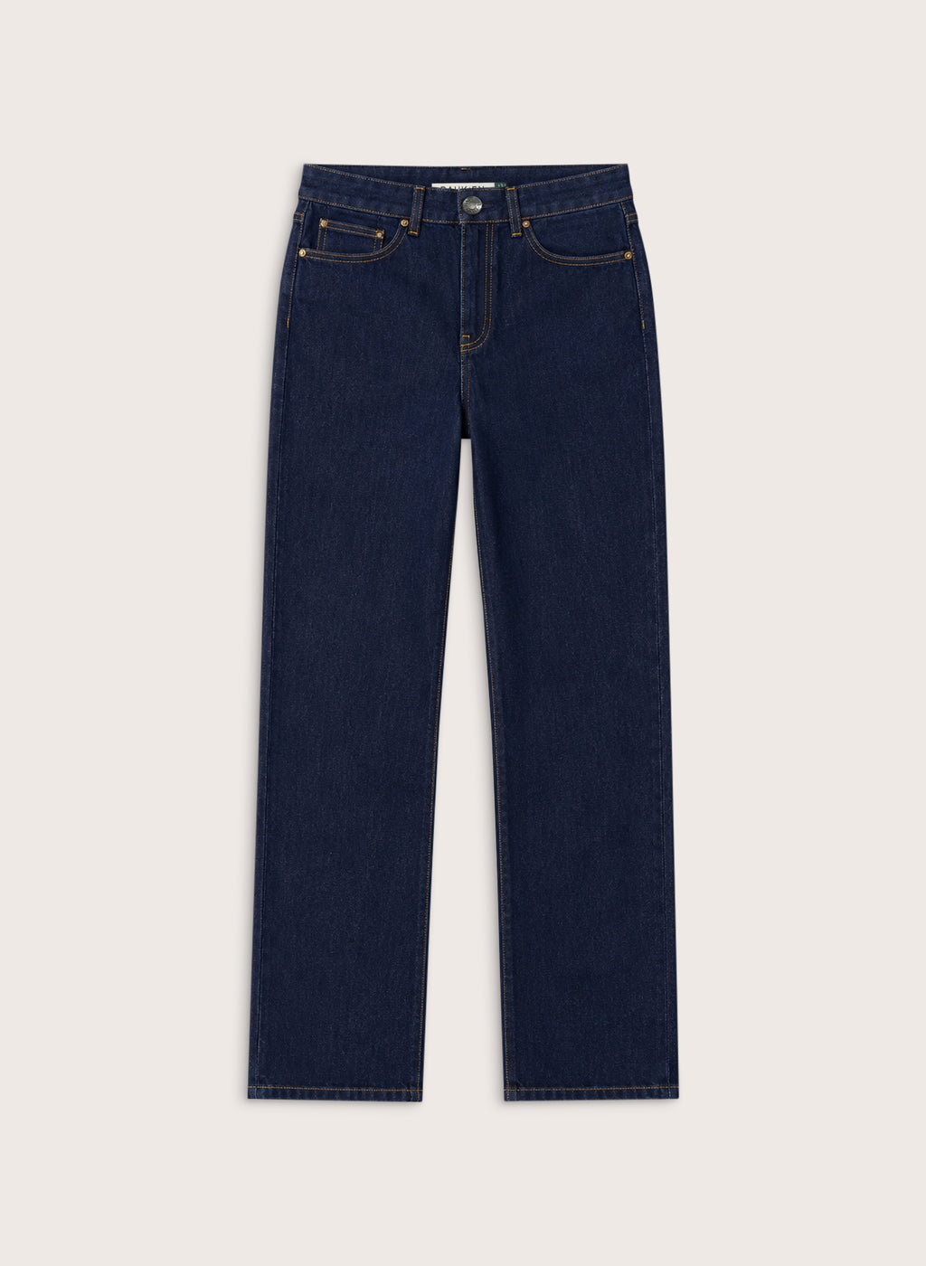 Kim Straight Leg Mid Rise Jeans