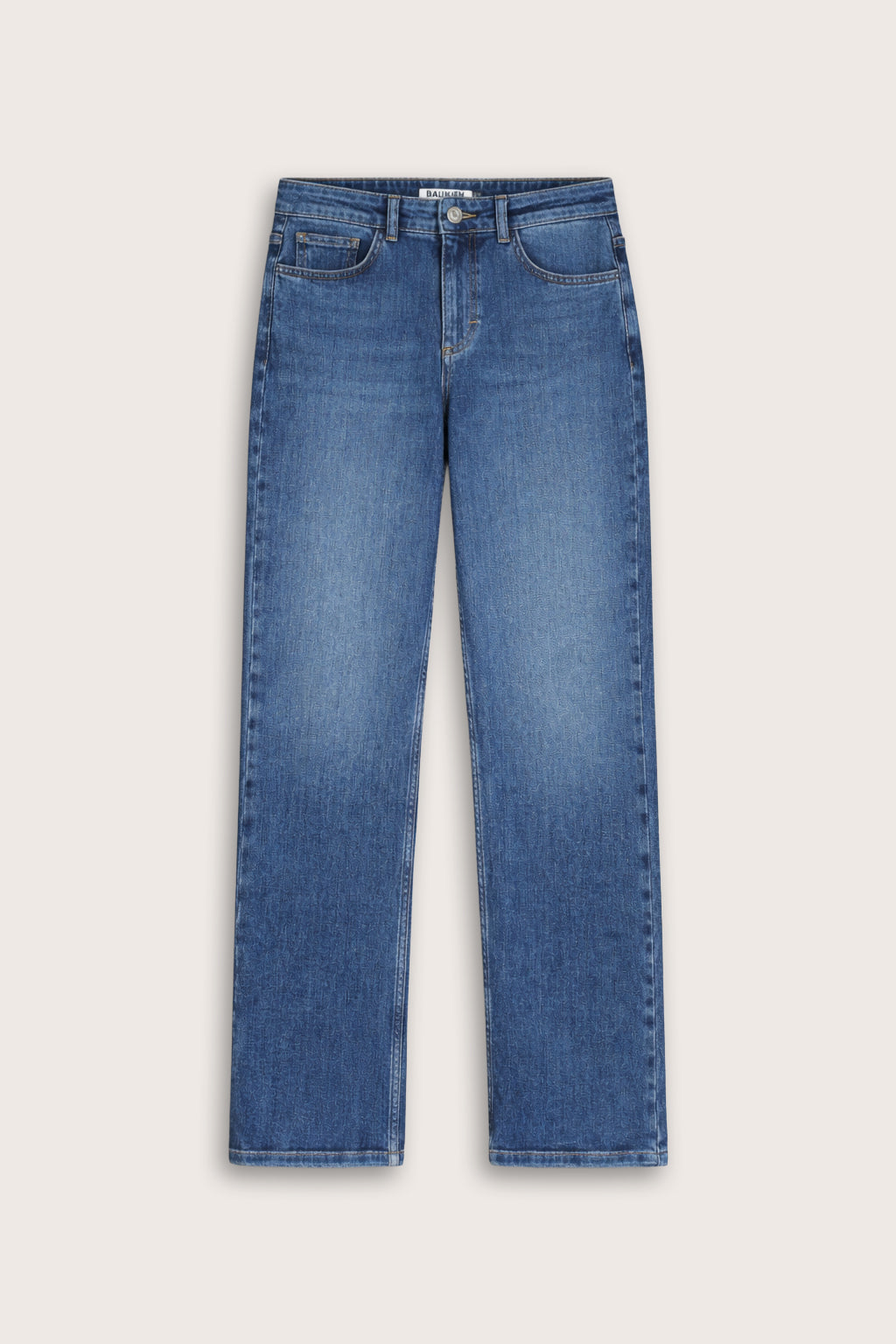 Kim Organic Cotton Stretch Straight Leg Jeans