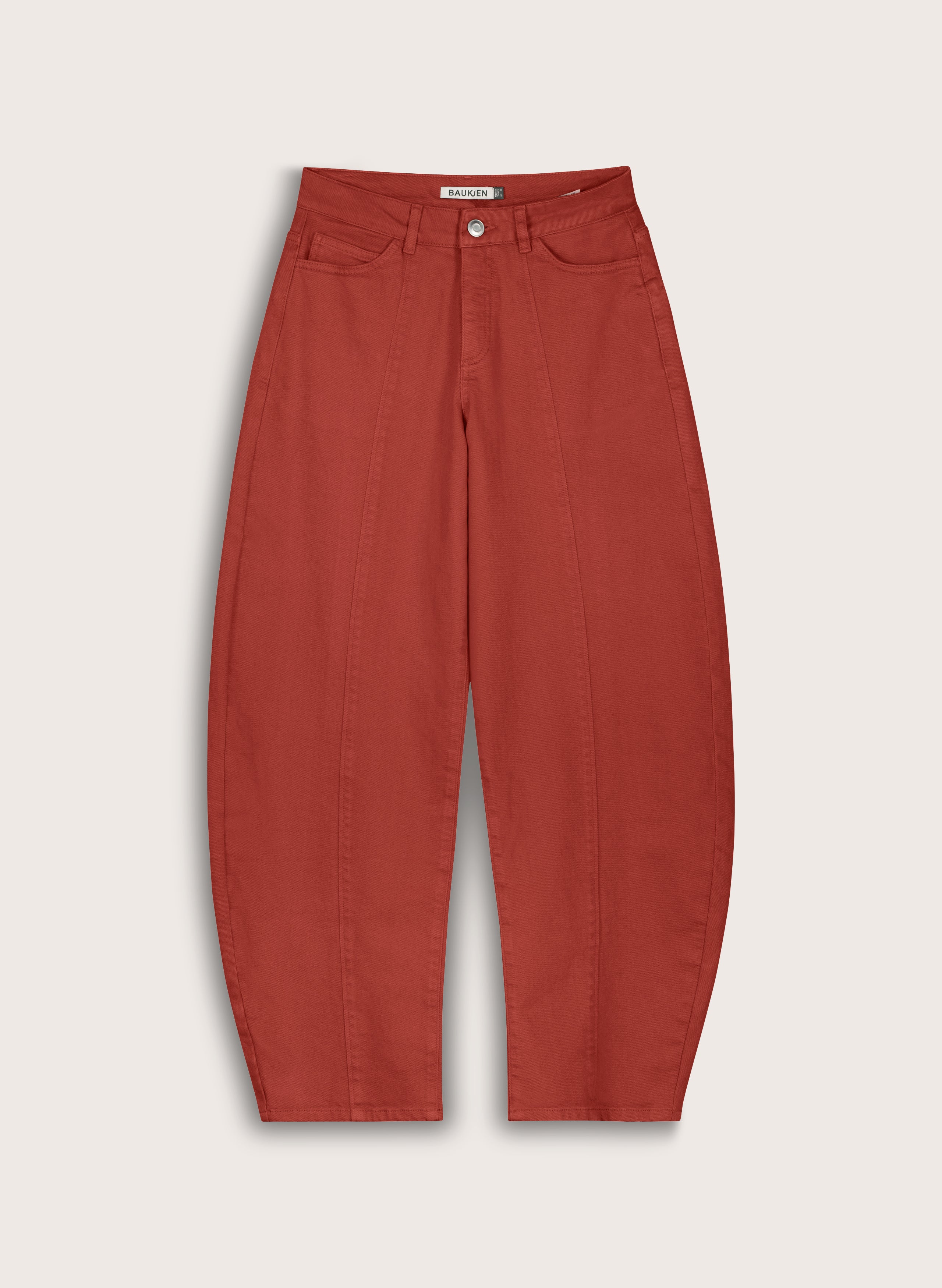 Wyatt Organic Cotton Stretch Denim Barrel Jeans