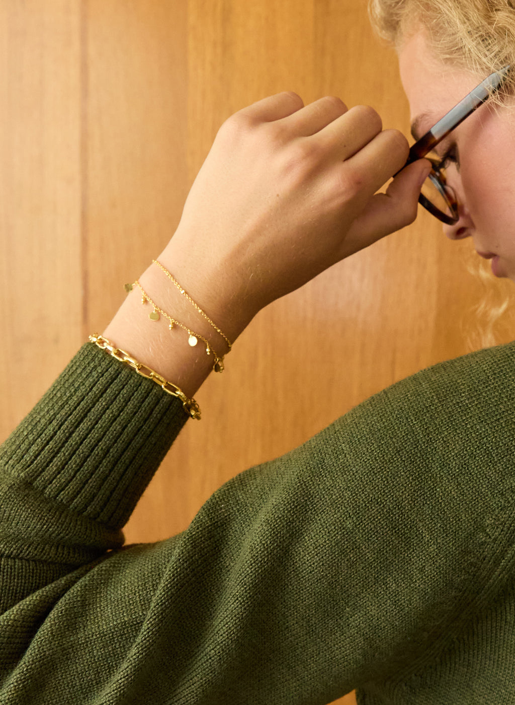 Erna Layered Bracelet