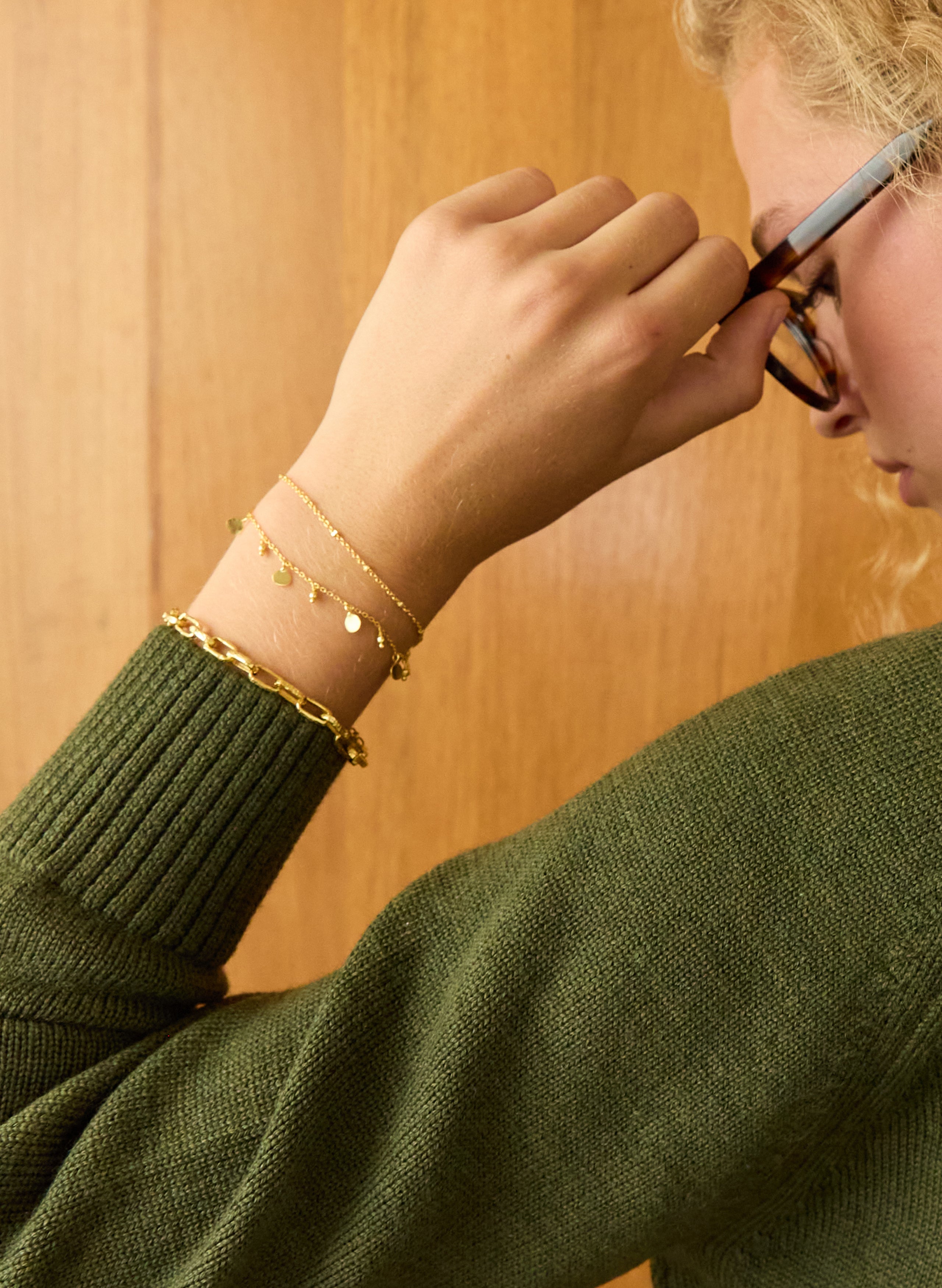 Erna Layered Bracelet