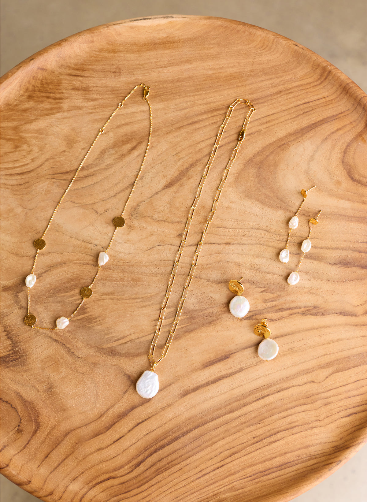 Emma Keshi Pearl Pendant Necklace