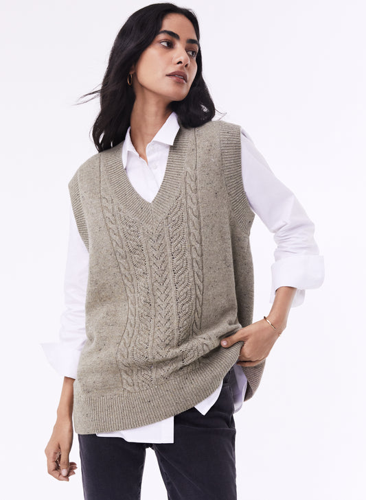 Ellen Recycled Knitted Vest