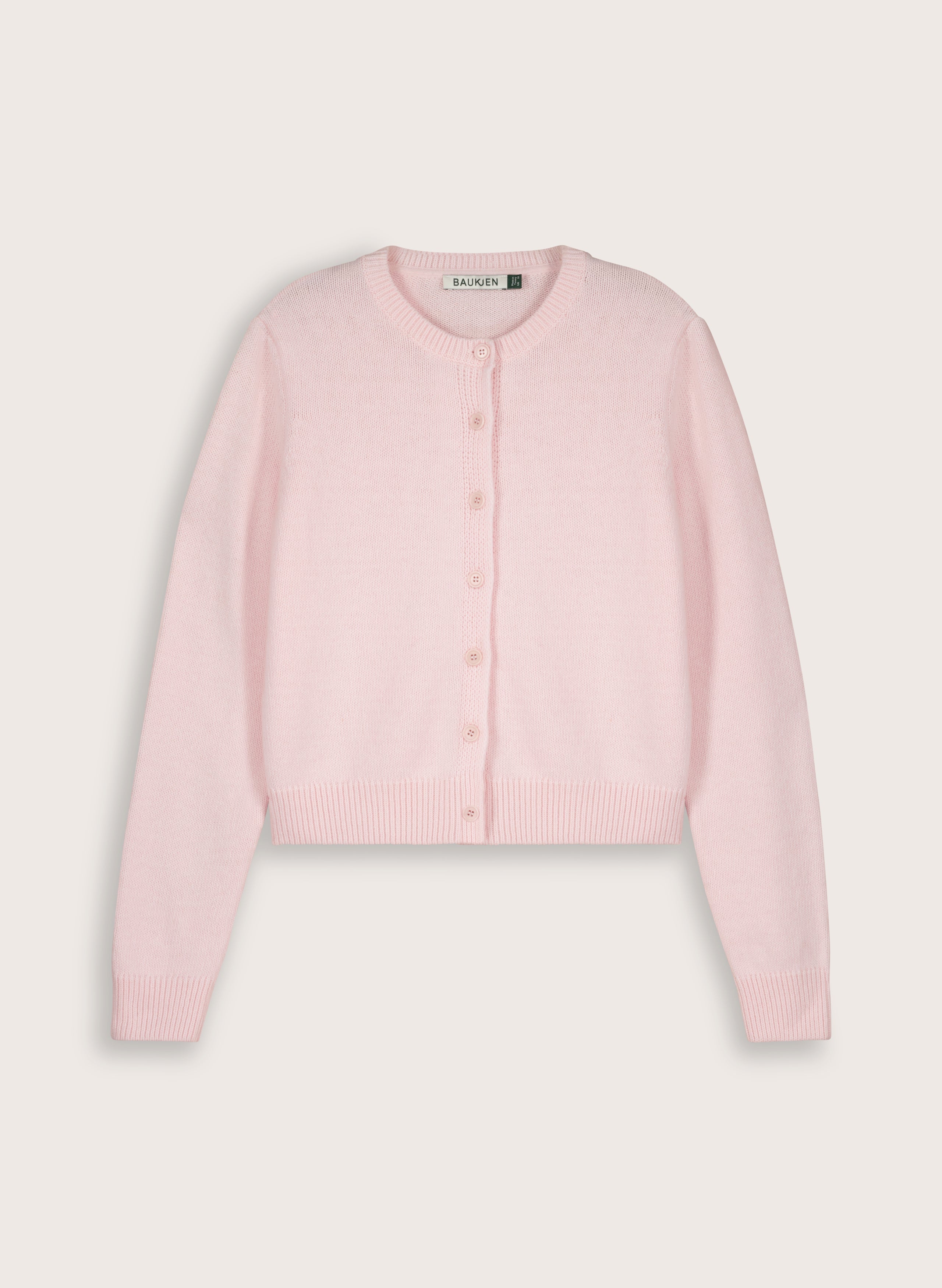 Marie Wool Blend Crew Neck Cardigan