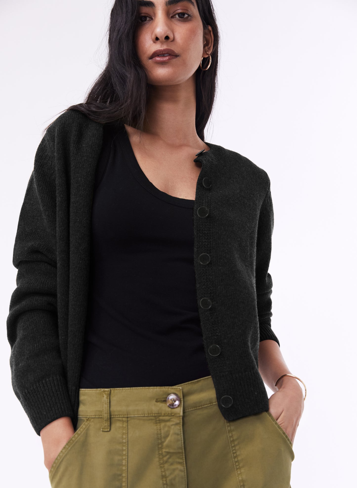 Marie Recycled Wool Cardigan