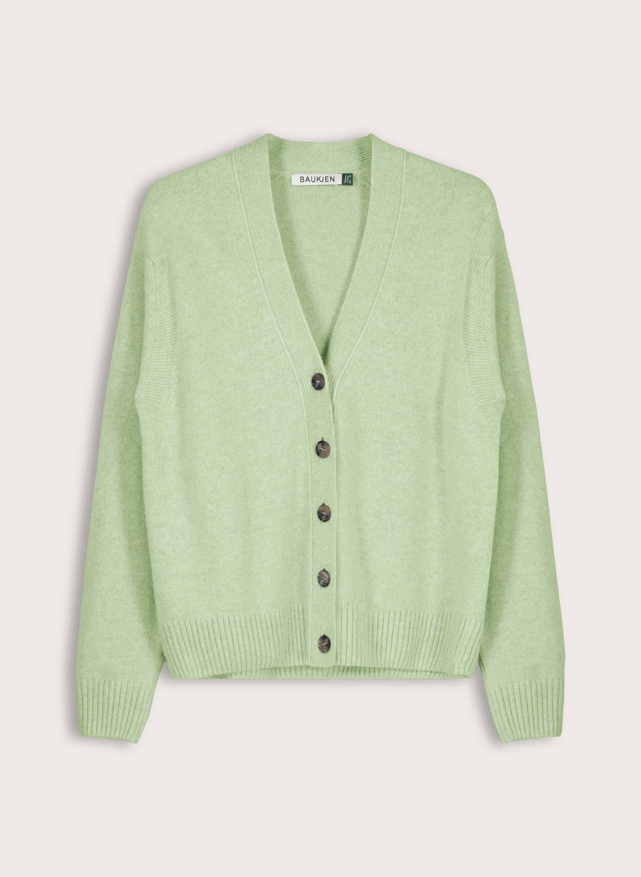 Celine V-neck Wool Blend Cardigan