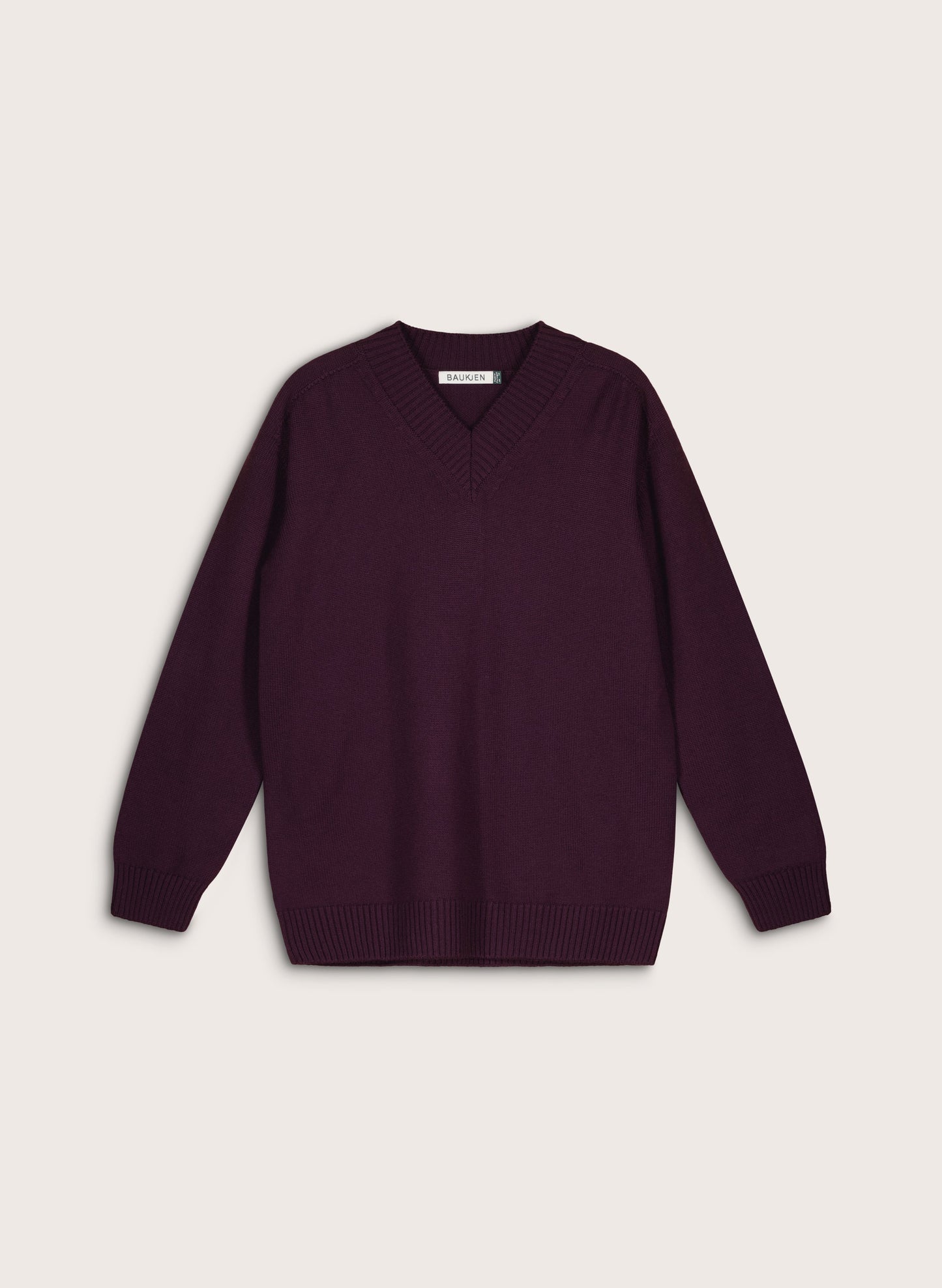 Jennifer V-Neck Merino Wool Jumper