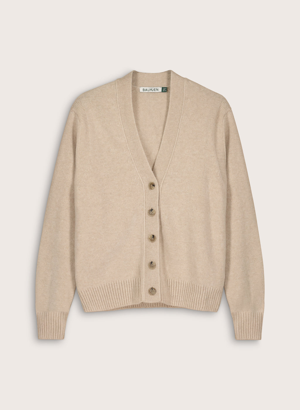 Ruth Wool with Cashmere Cardigan