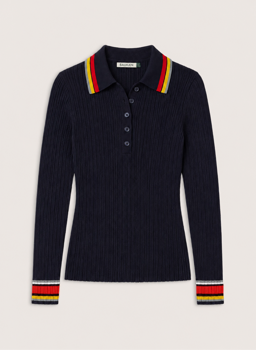 Nora Merino Wool Polo Top