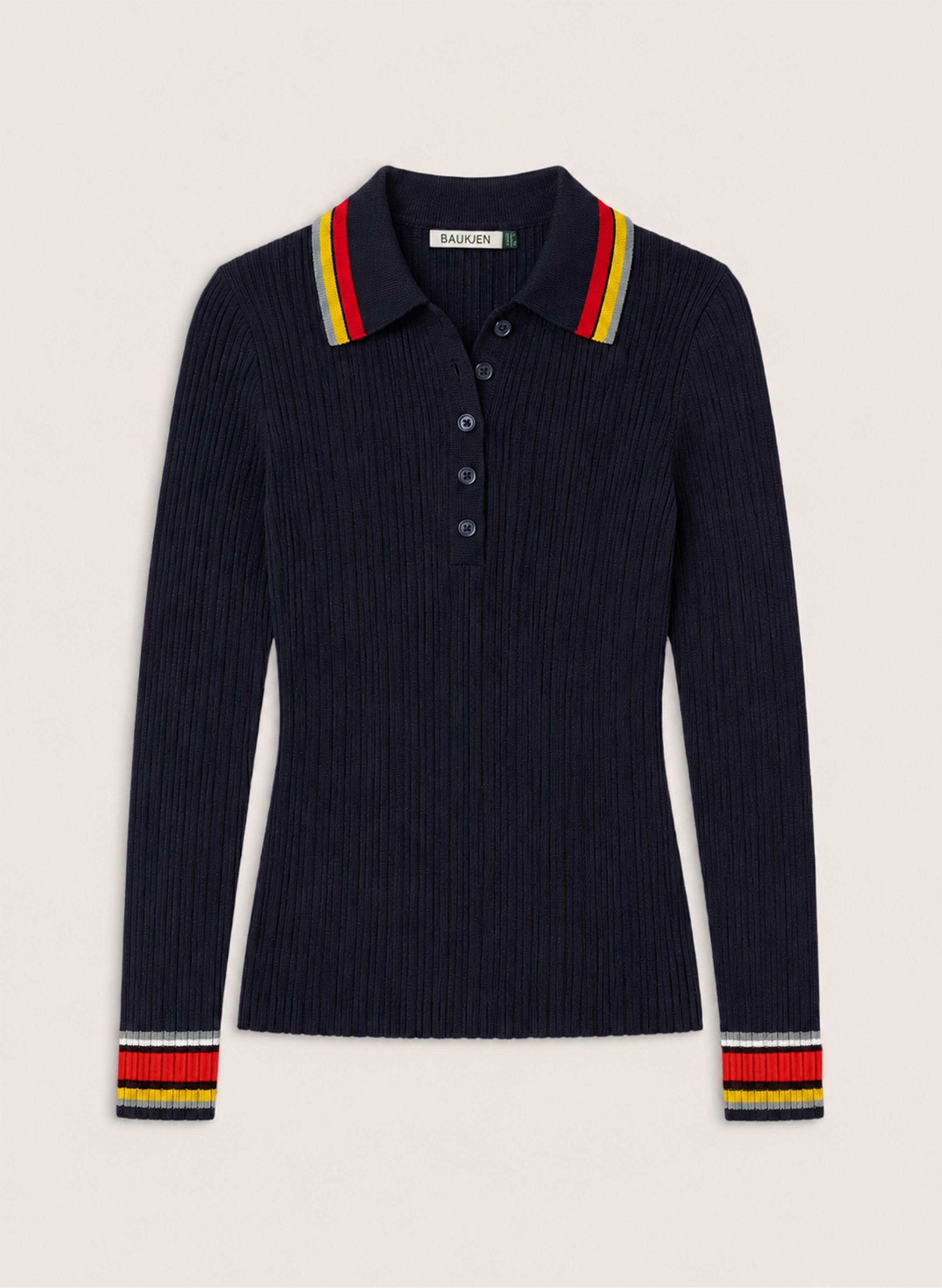 Nora Merino Wool Polo Top
