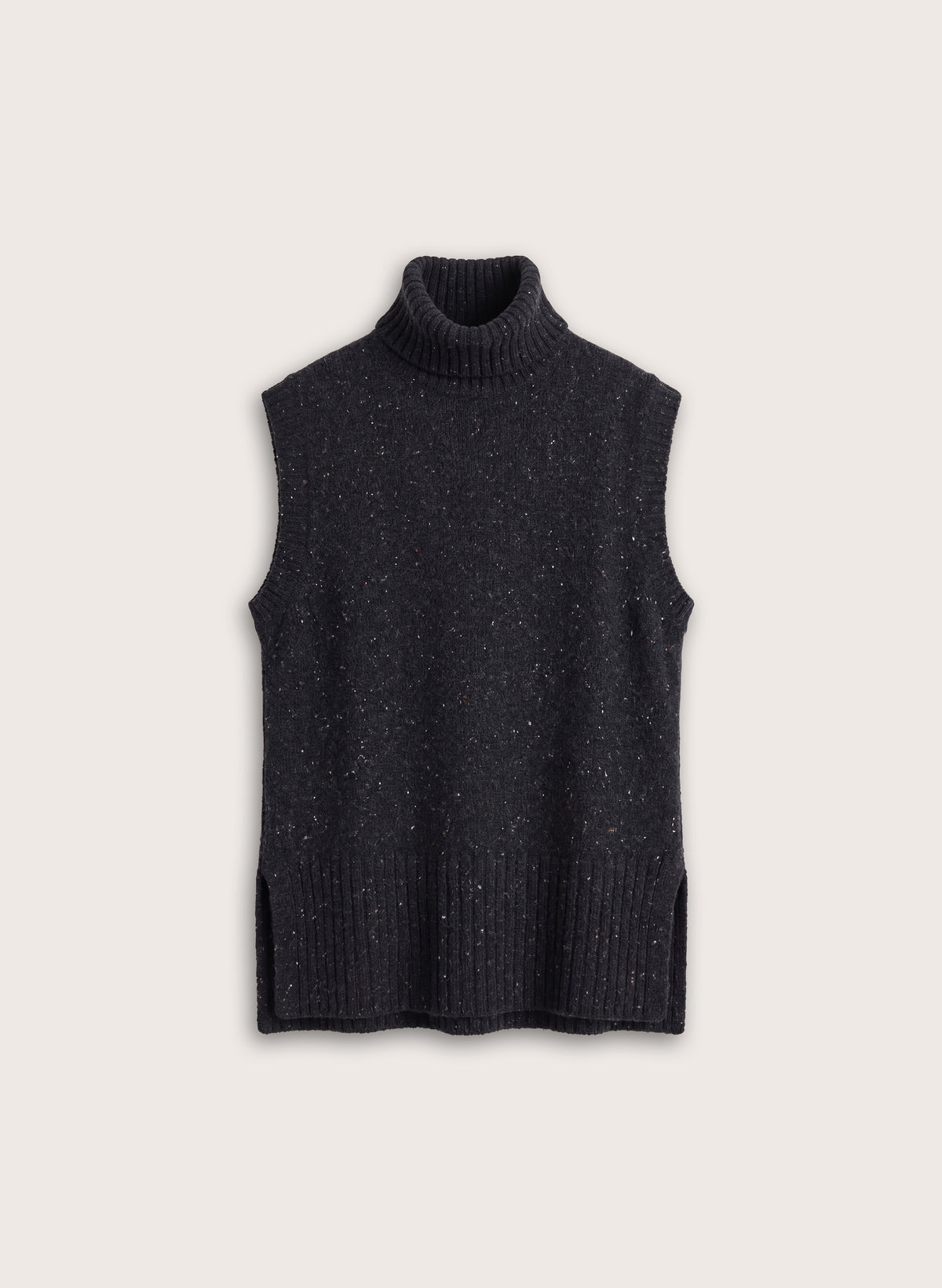 Marylin Turtleneck Knit Vest
