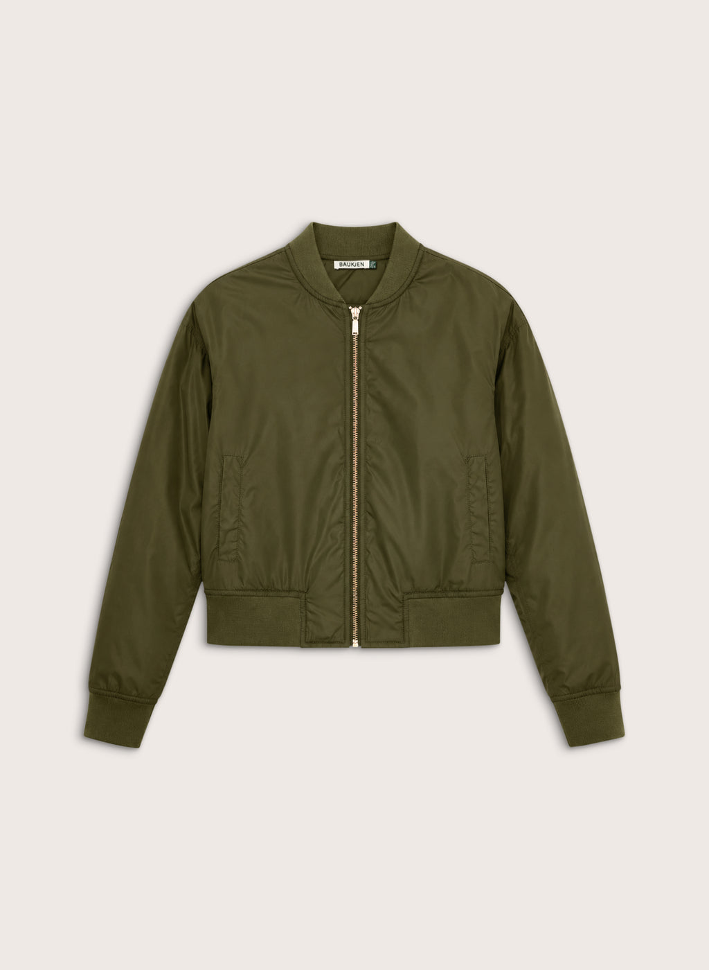 Eve Cropped Bomber Jacket