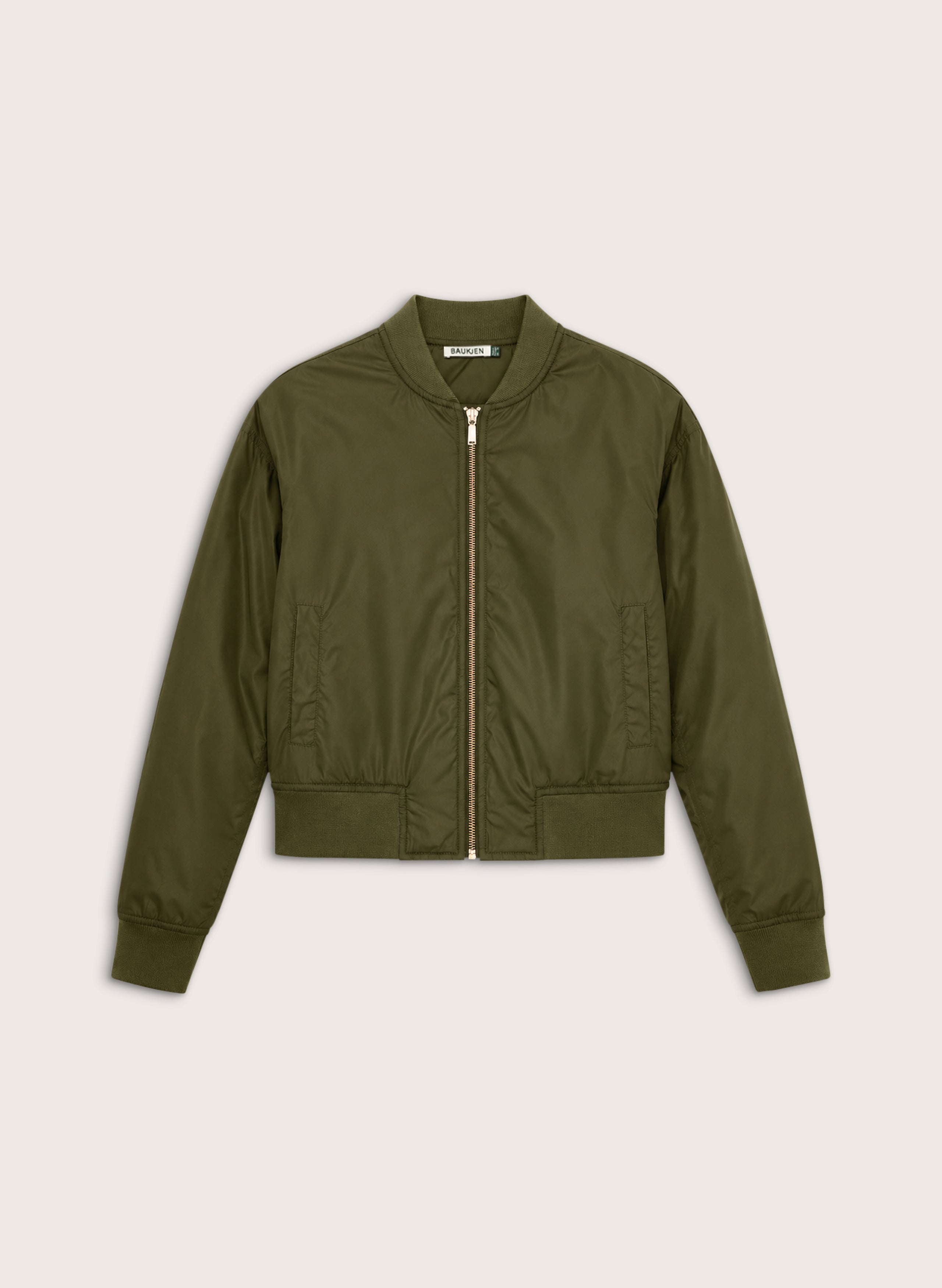 Eve Cropped Bomber Jacket