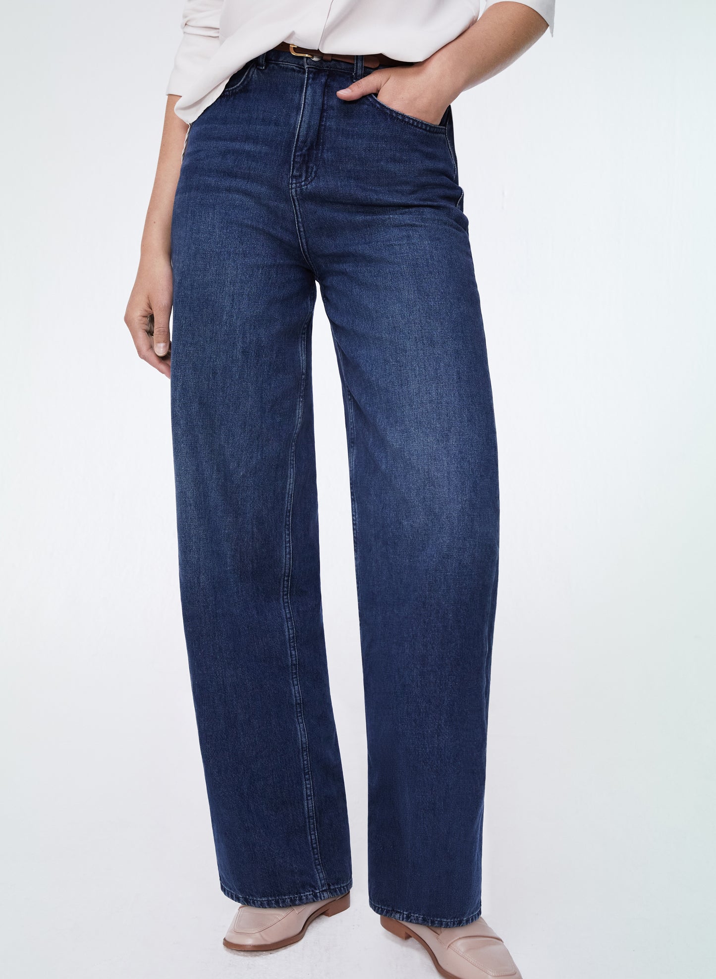 Baukjen Organic Wide Leg jeans