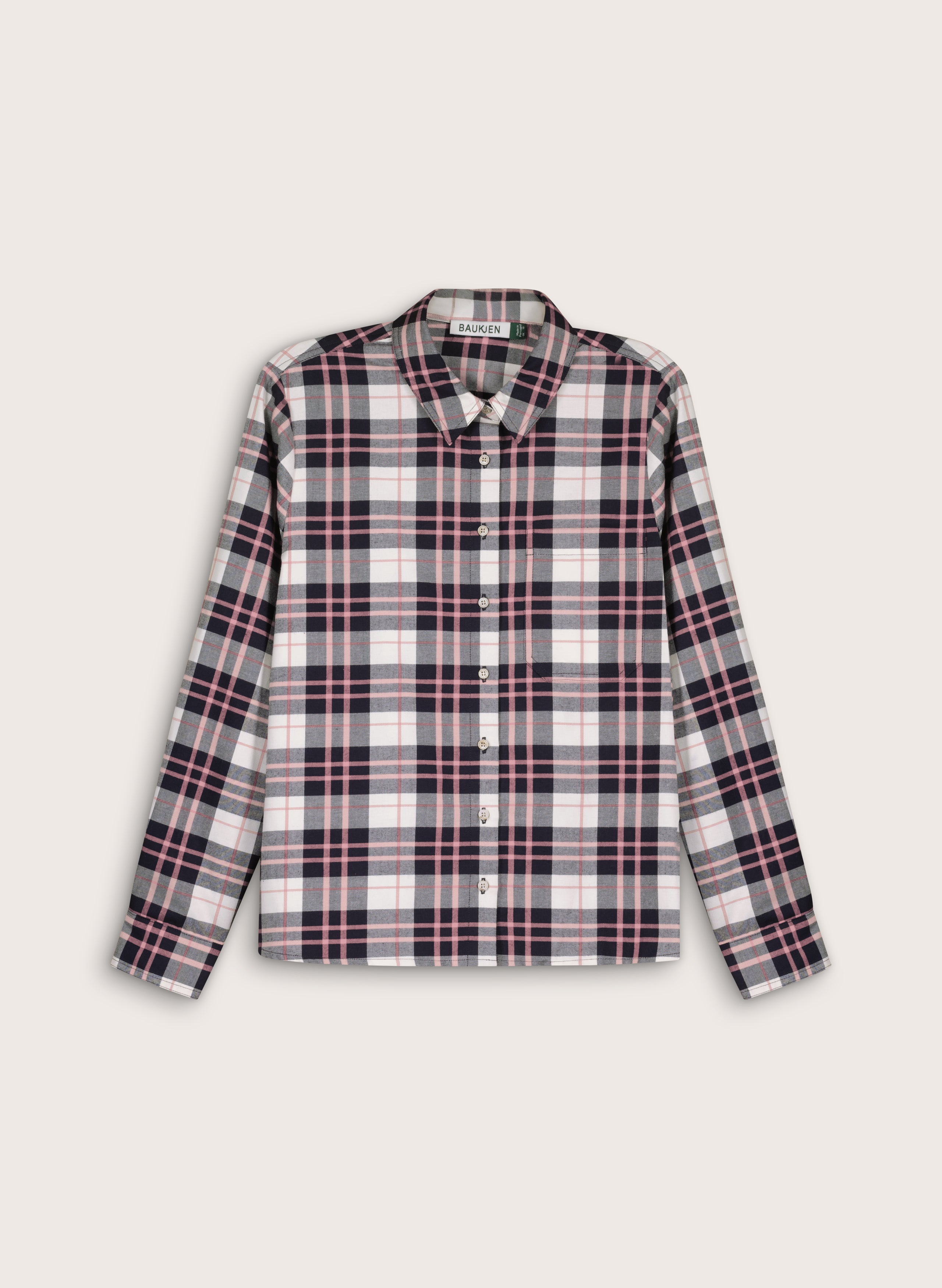 Hailey Organic Cotton Checked Shirt