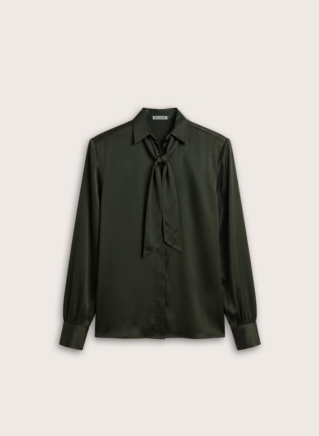 Roxy Satin Tie Blouse