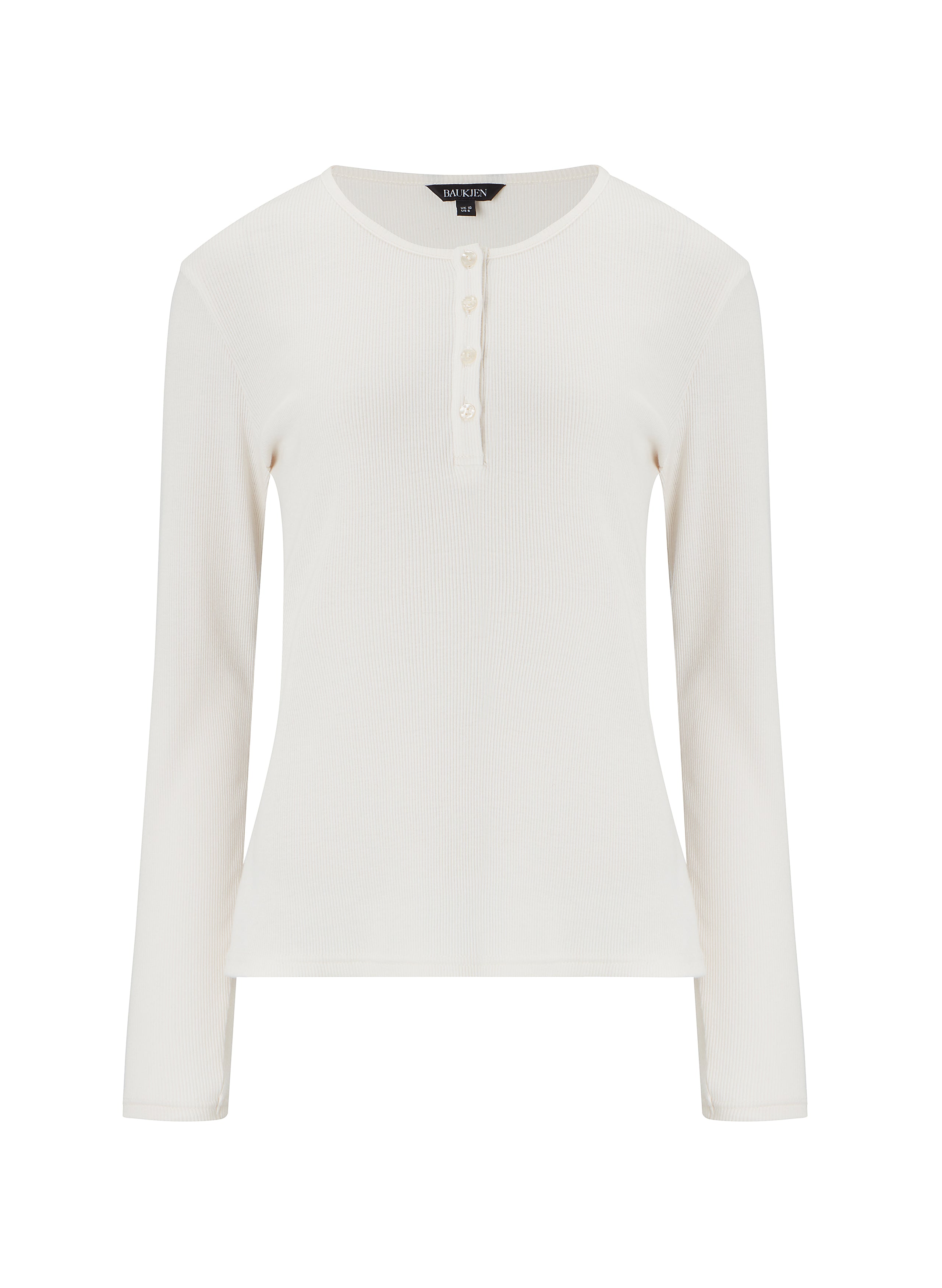 Organic Cotton Henley Top