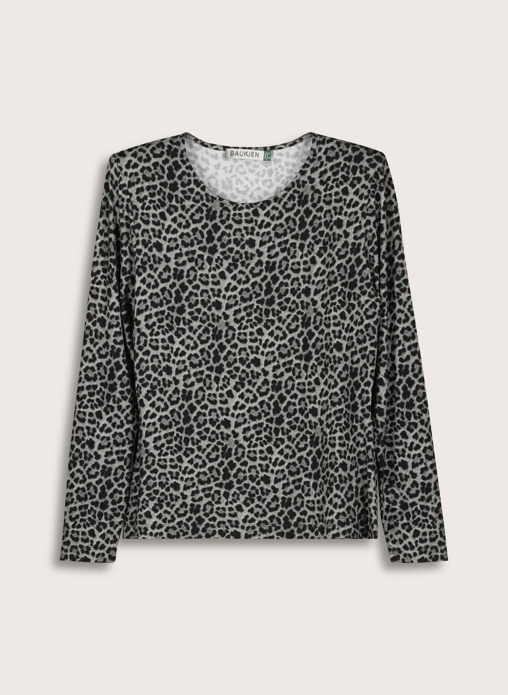 Shae Printed Jersey Crew Neck Top