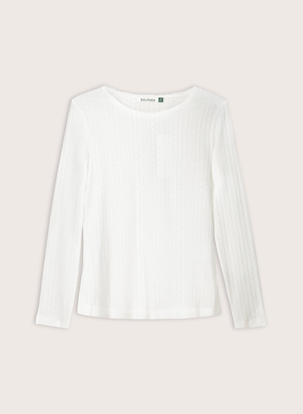 Maeva Long Sleeve Rib Top