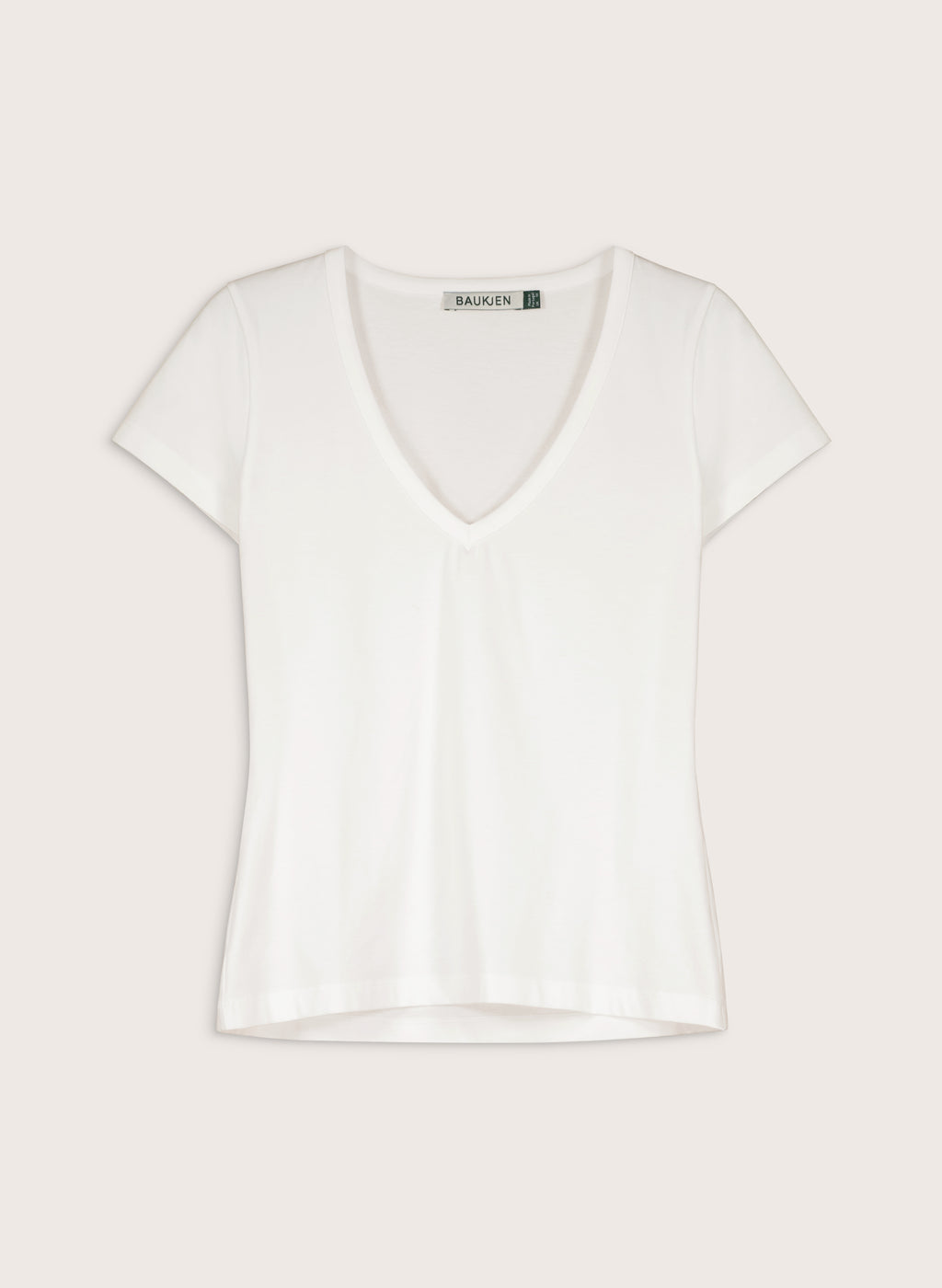 Riley Organic Cotton V-Neck Slim Tee