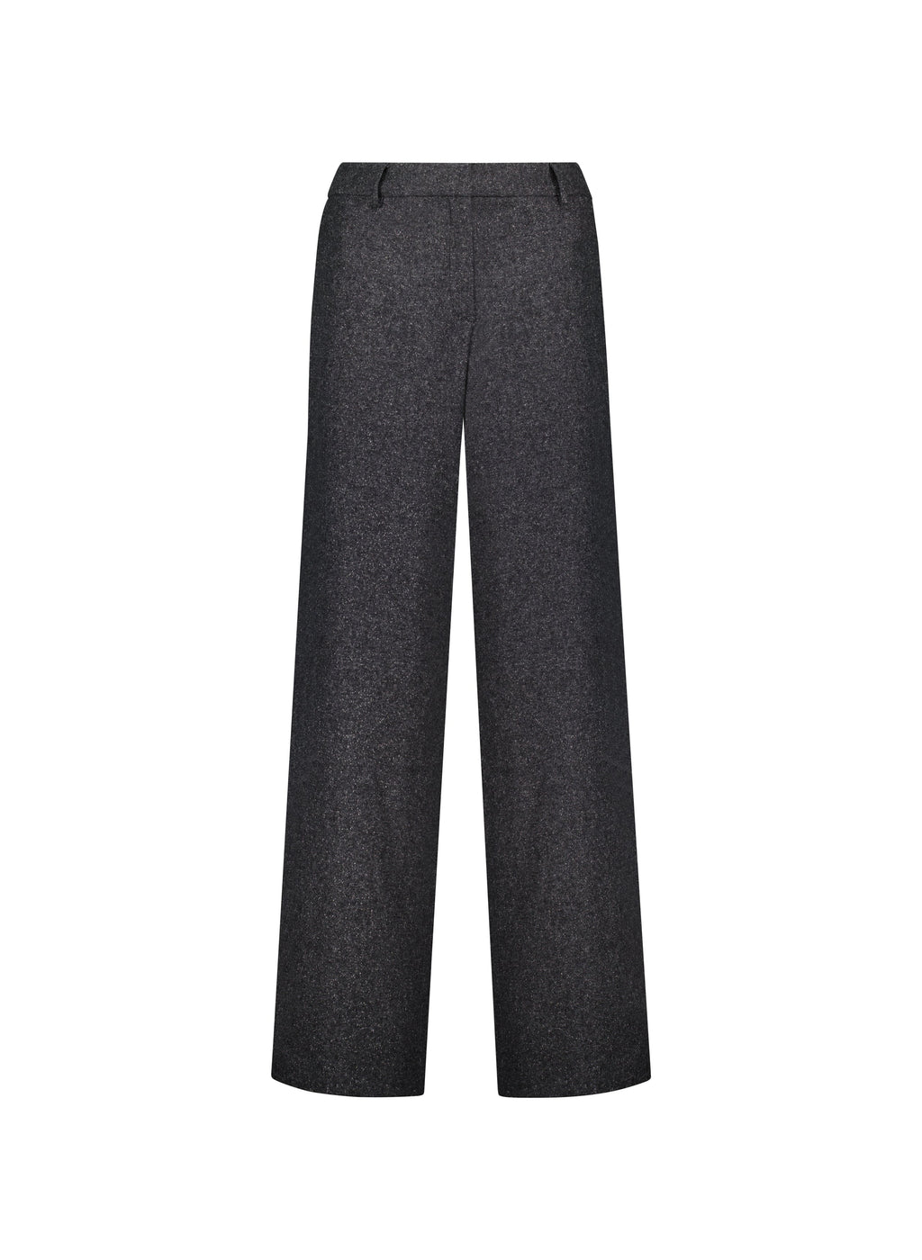 Petite Gwynnie Wool Blend Wide Leg Trousers