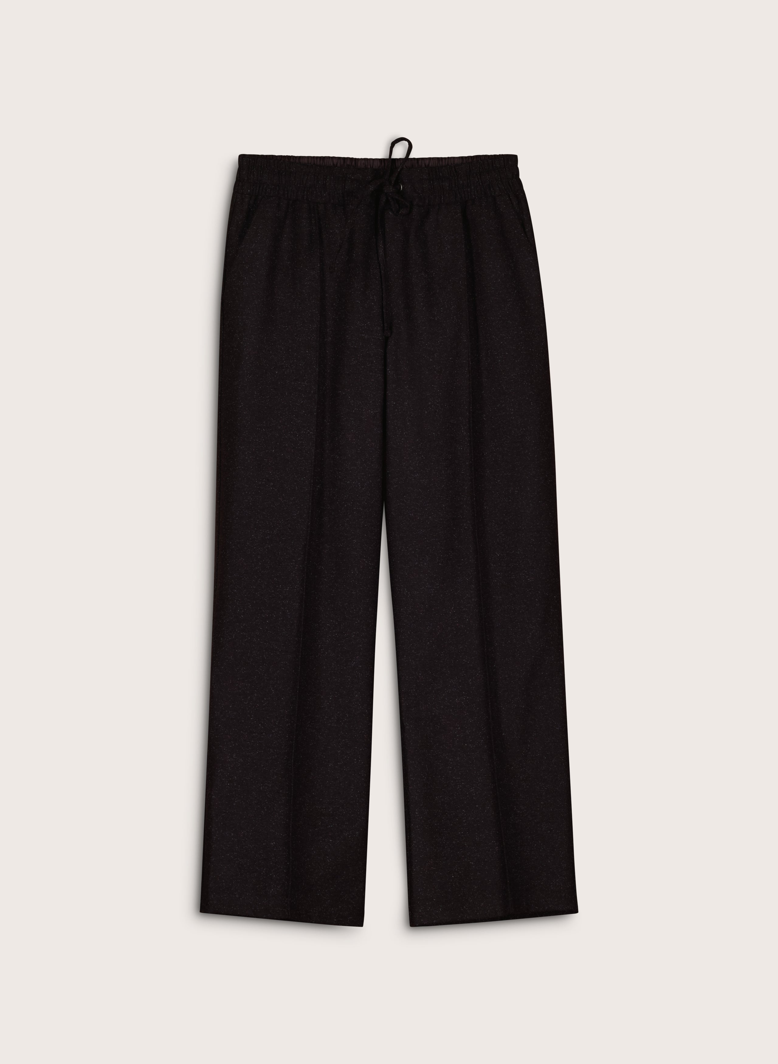 Fera Wool Blend Wide Leg Trousers