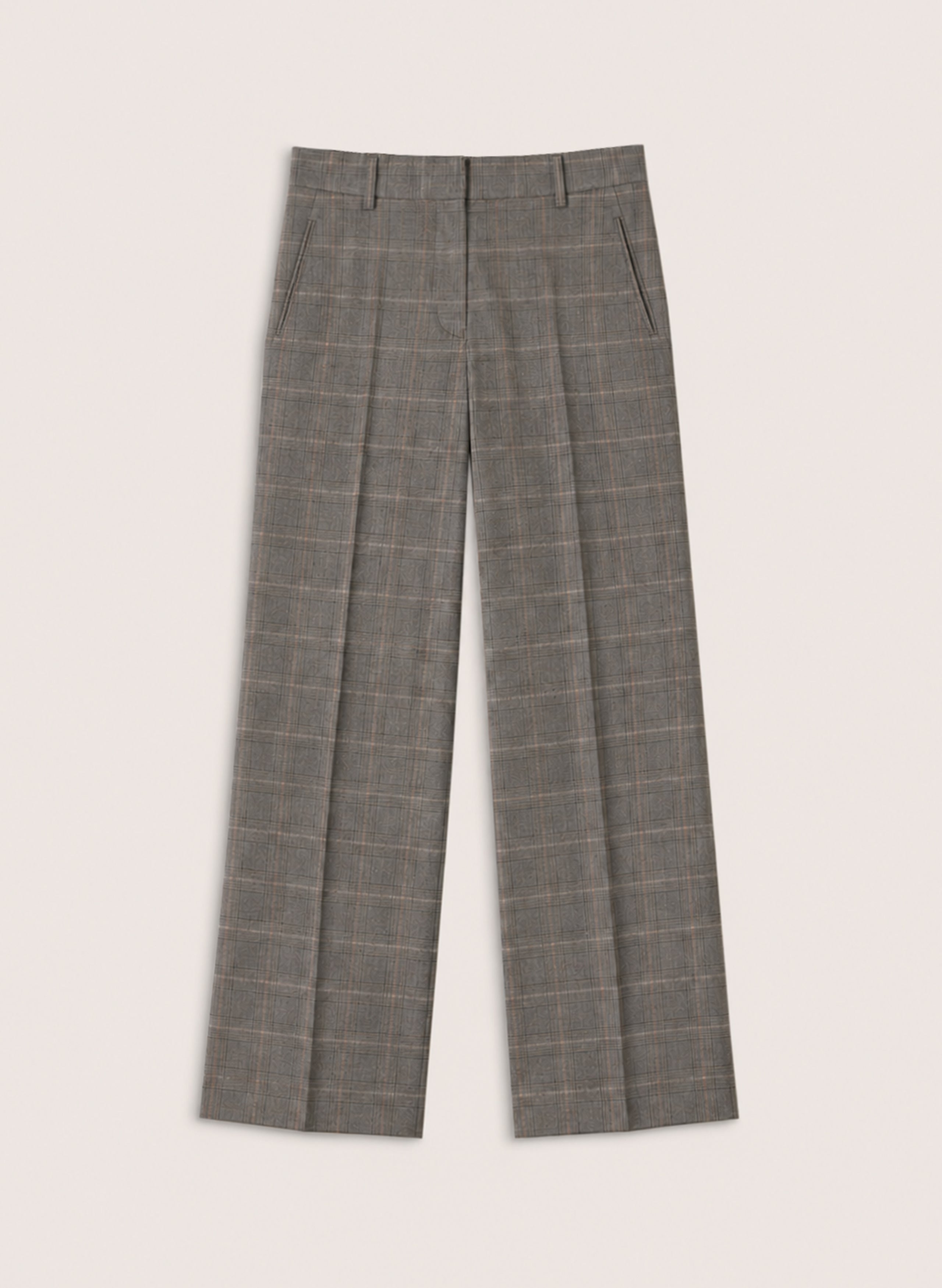 Sian Wide Leg Wool Trousers