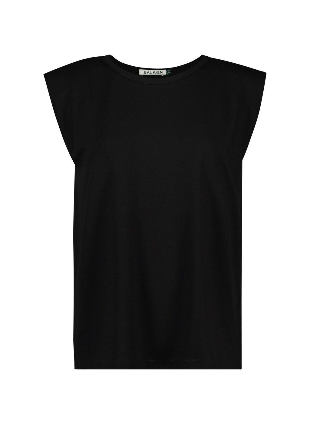 Alessia Sleeveless Top - Caviar Black Baukjen
