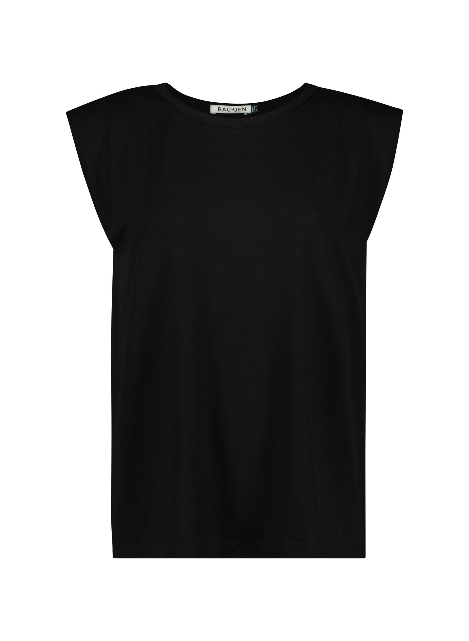 Alessia Sleeveless Top - Caviar Black Baukjen
