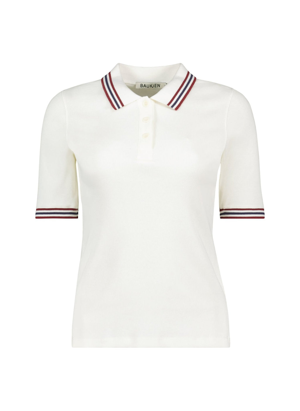 Anil Polo Top - Cream Baukjen