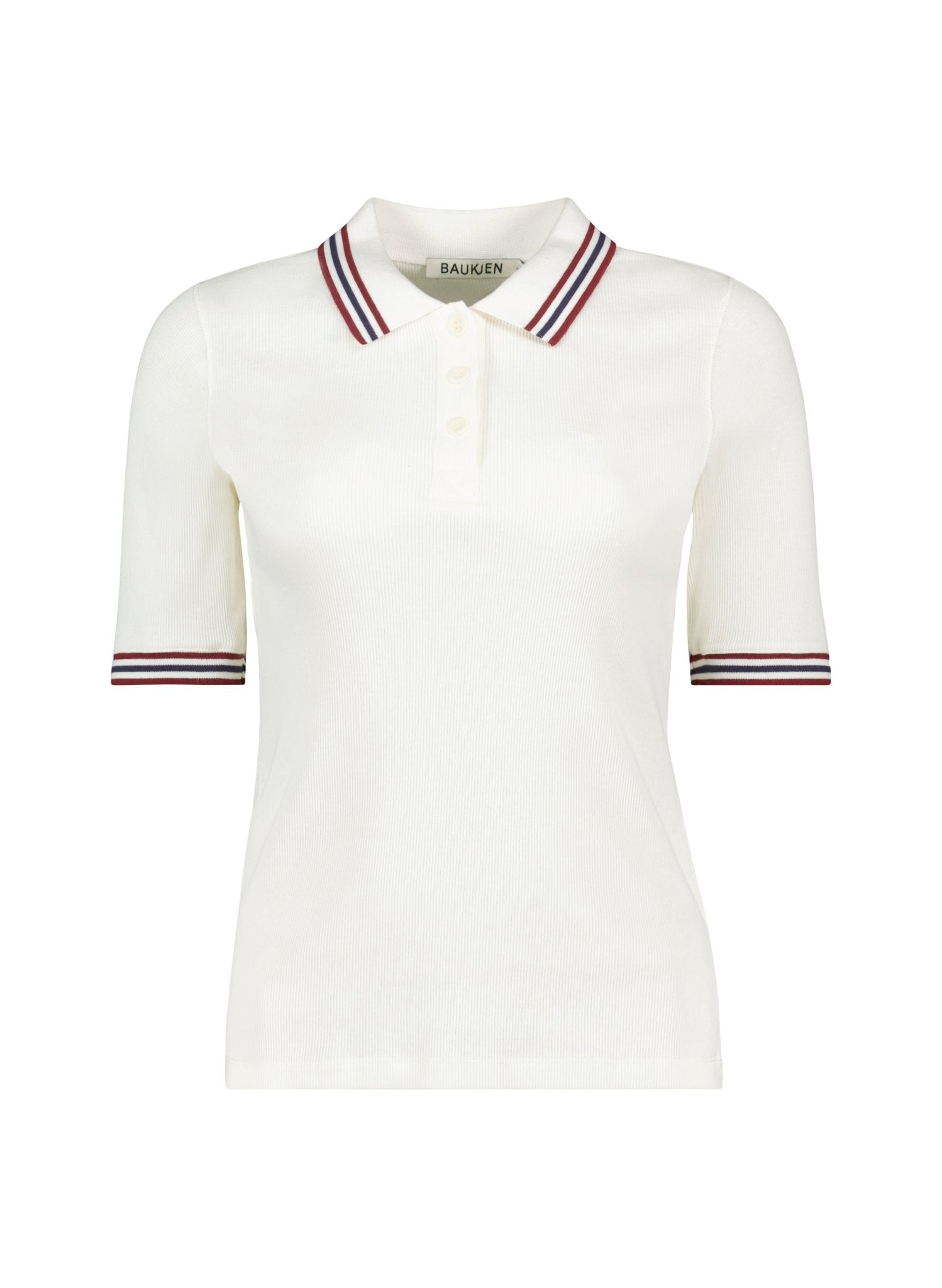 Anil Polo Top - Cream Baukjen
